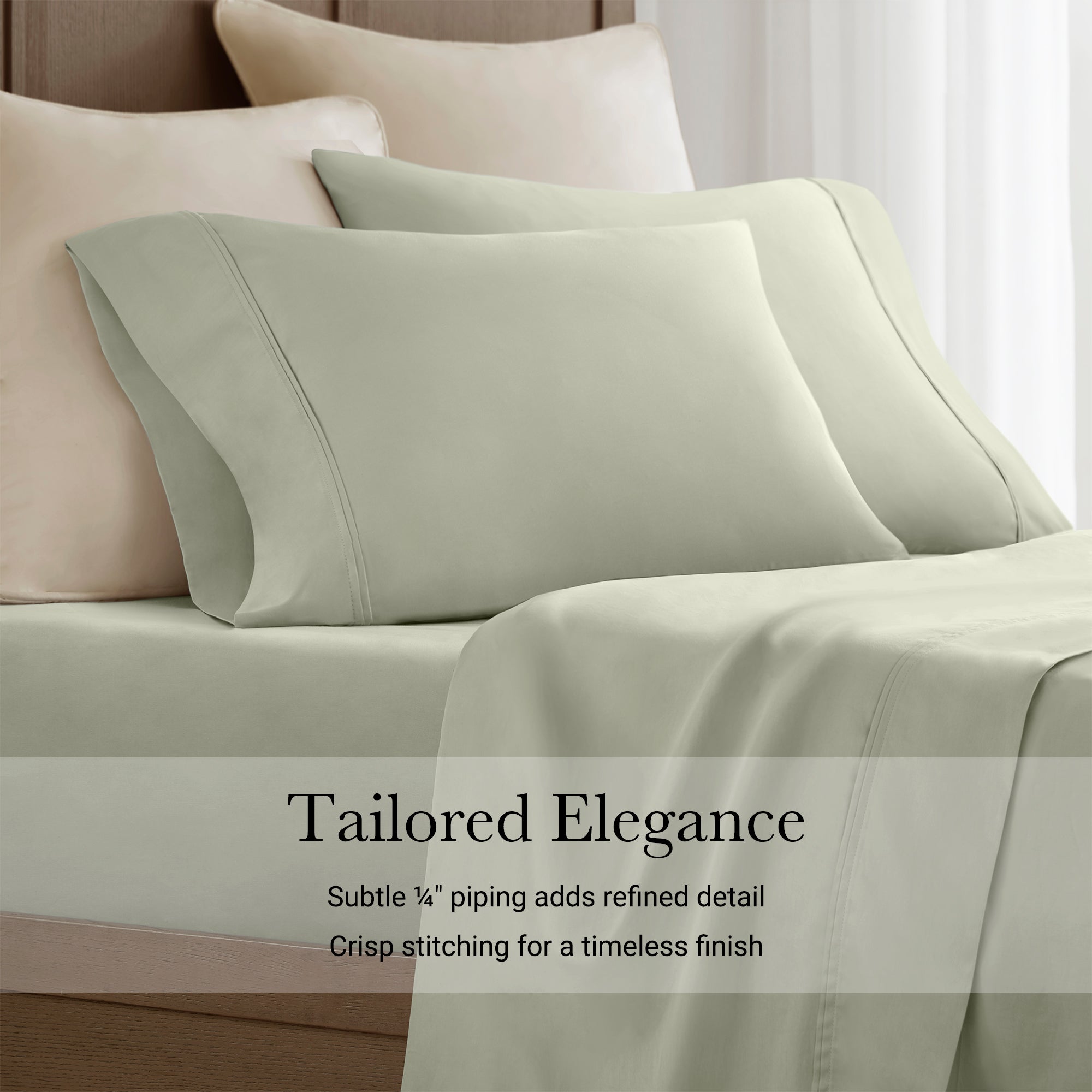 100% Egyptian Cotton Sateen Sheet Set