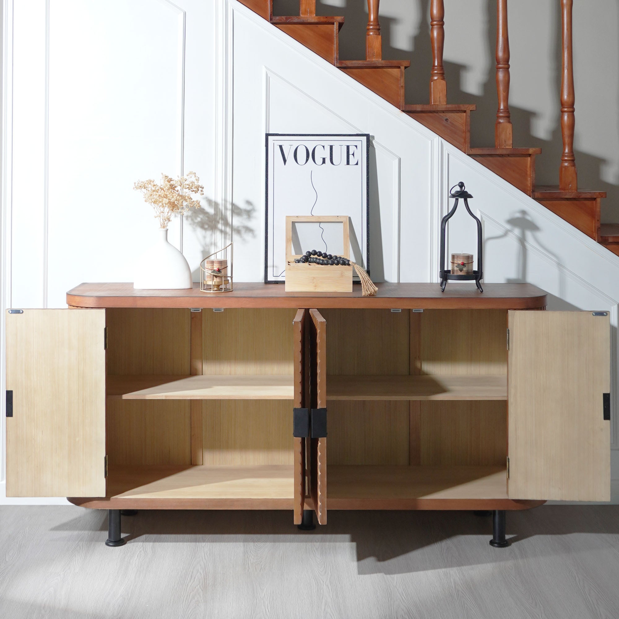 Modern Accent Storage Cabinet