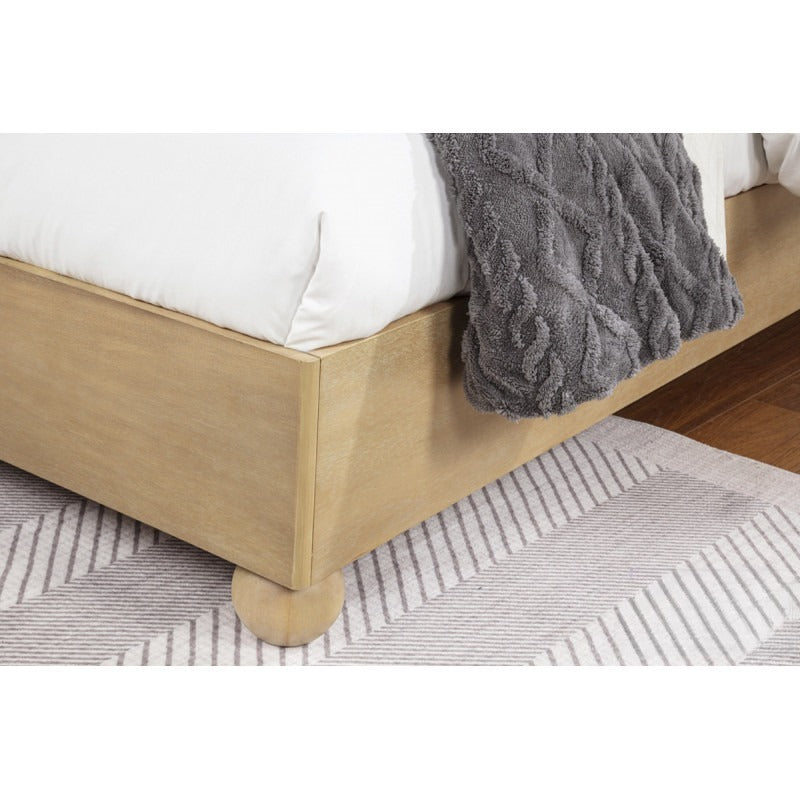 Pier 1 Fluted Platform Bed - Thumbnail 4