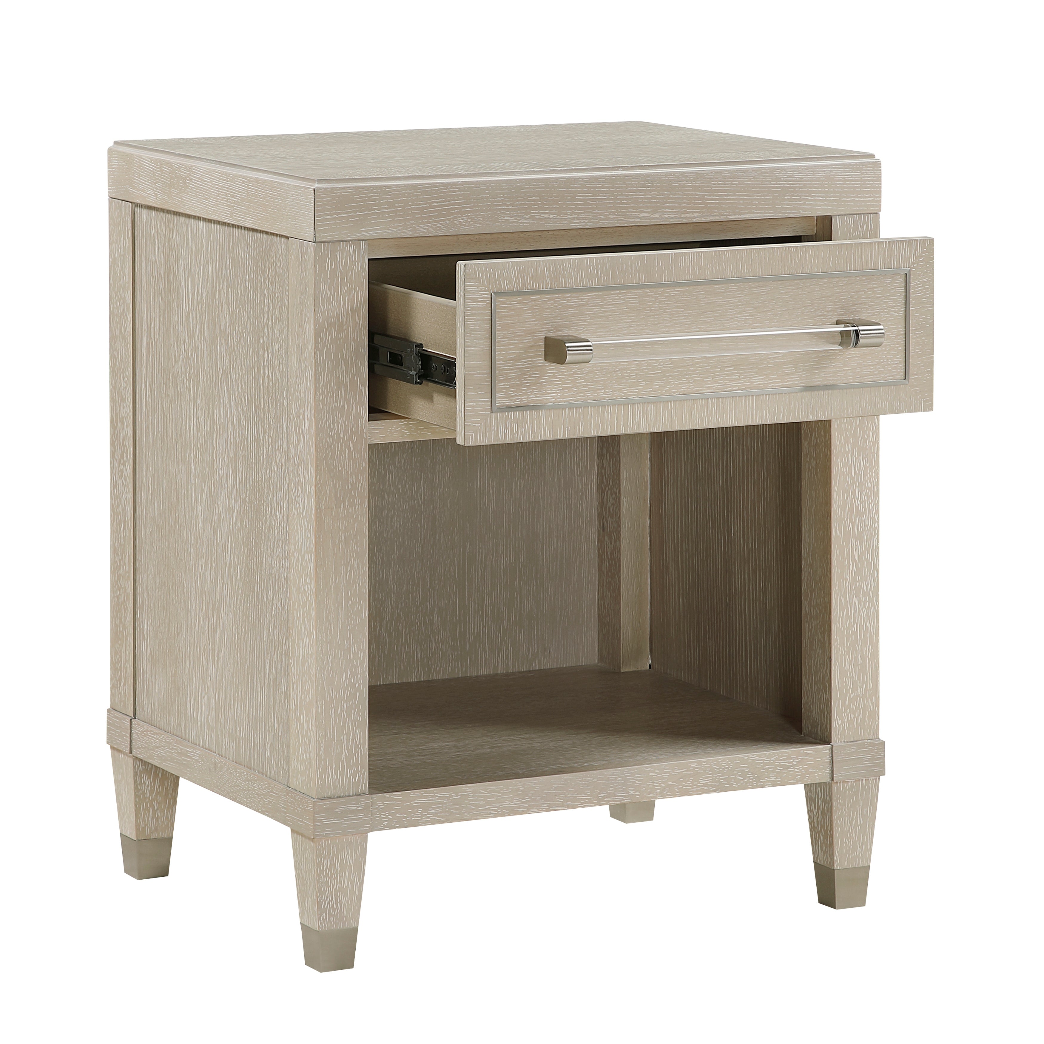 Nightstand with Charging Ports