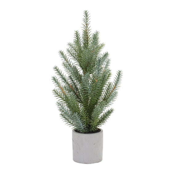 Pine Tree in Plastic Pot 22", Set of 2