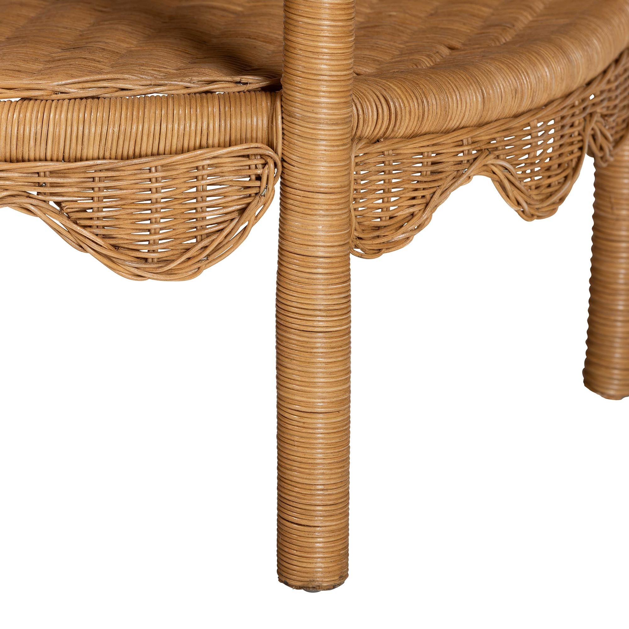 Lukas Rattan Console Table