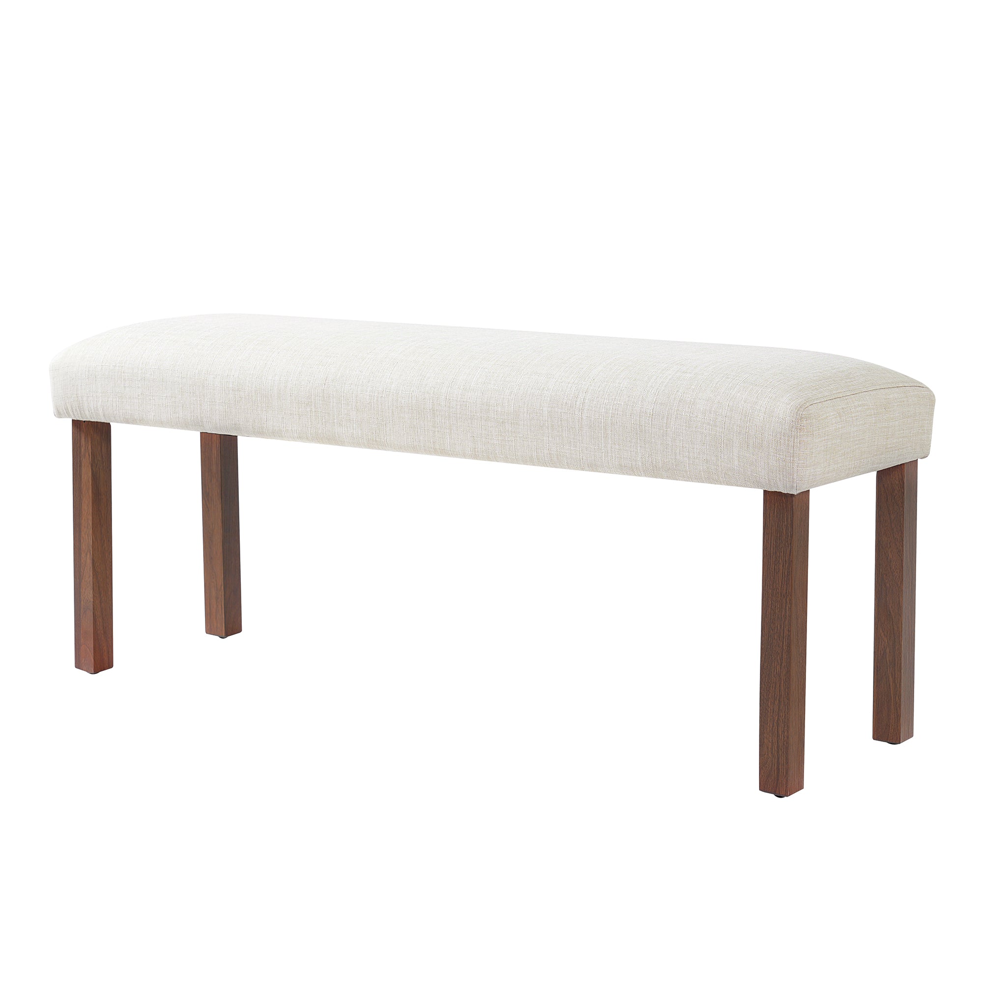 Franklin Modern 6-Piece Dining Set with 4 Upholstered Chairs & Bench