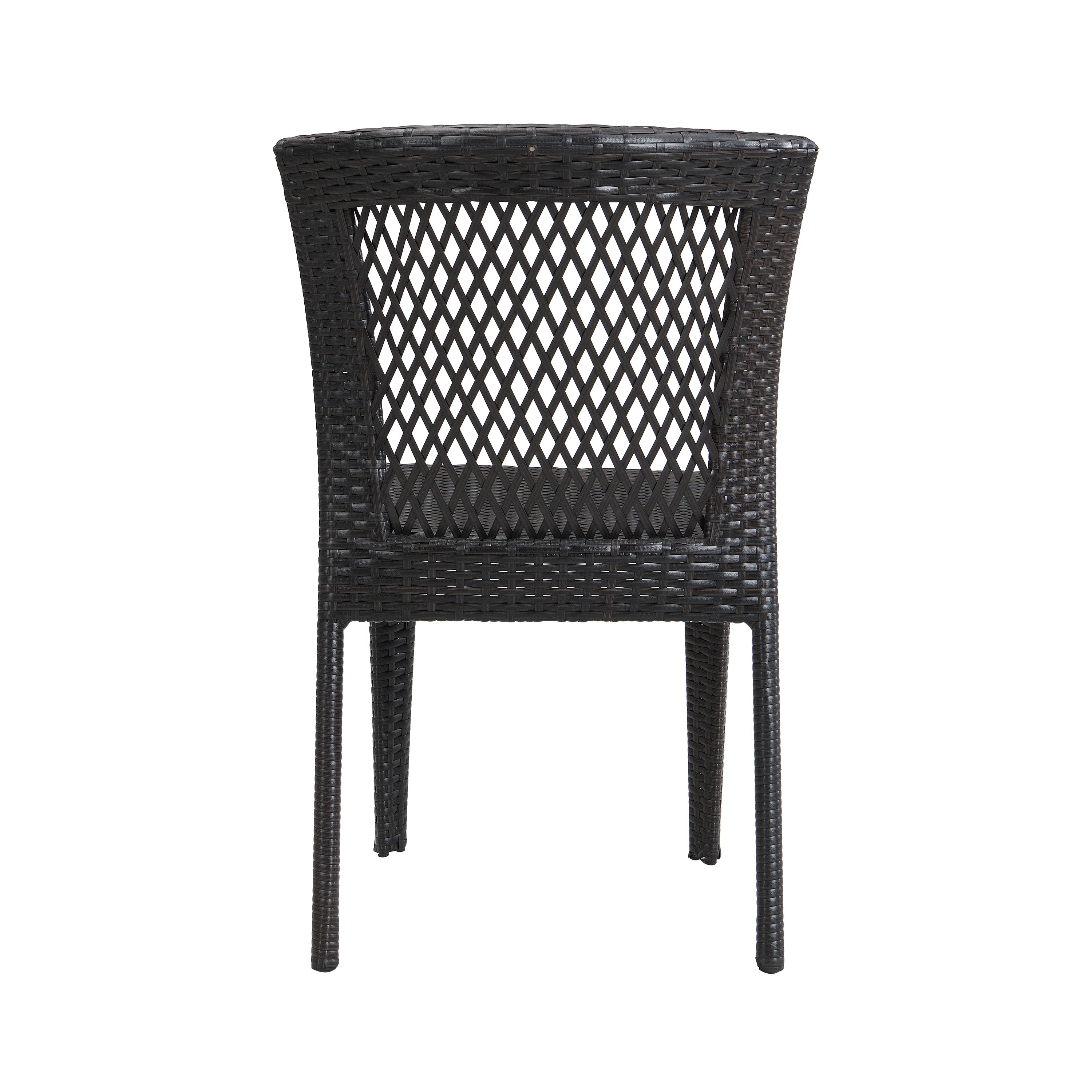 Farley Stacking Outdoor Dining Chairs, Set of 2