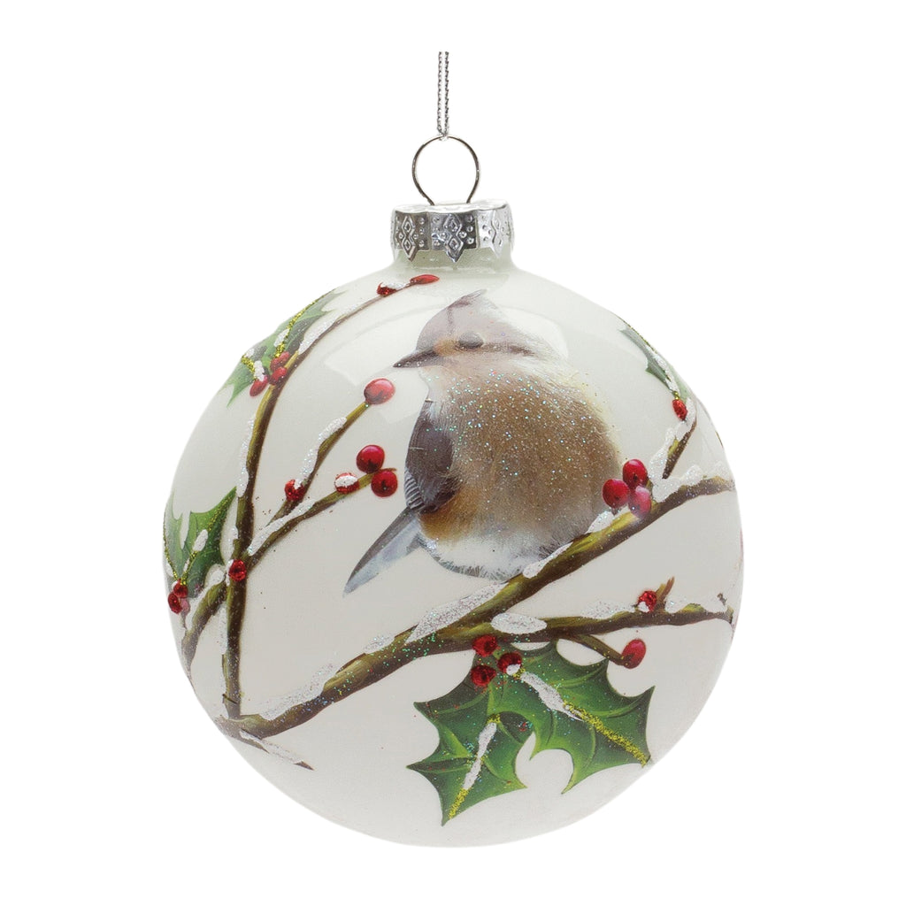 Glass-Bird-Branch-Ornament-(set-of-6)-White-Ornaments