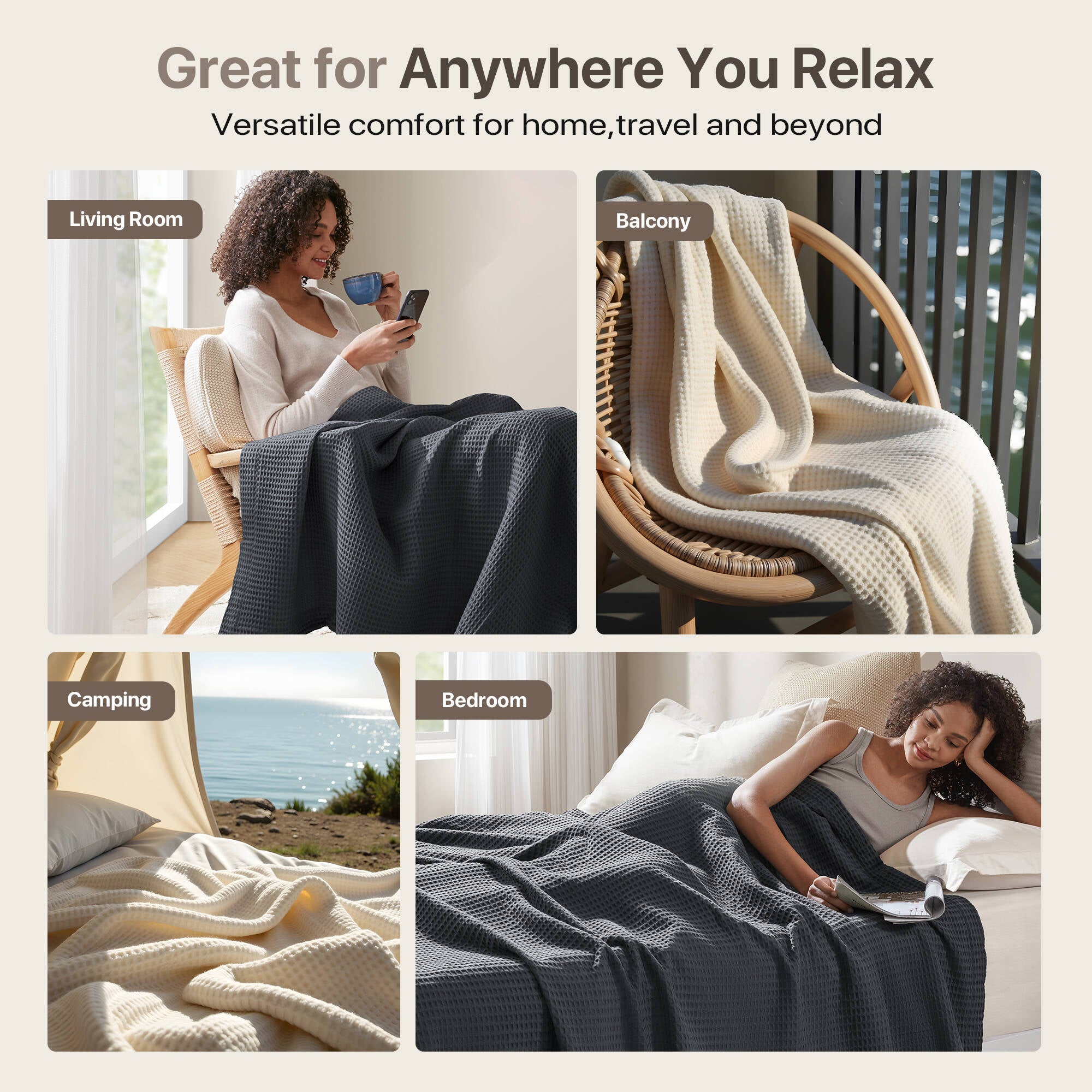 Waffle Cotton Blanket