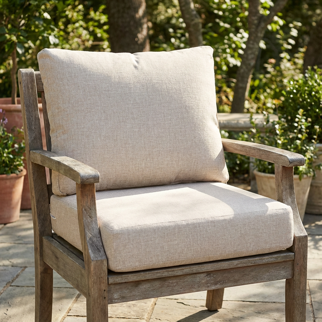 Noah Outdoor Club Chair Cushion Set, Seat Cushion and Back Cushion