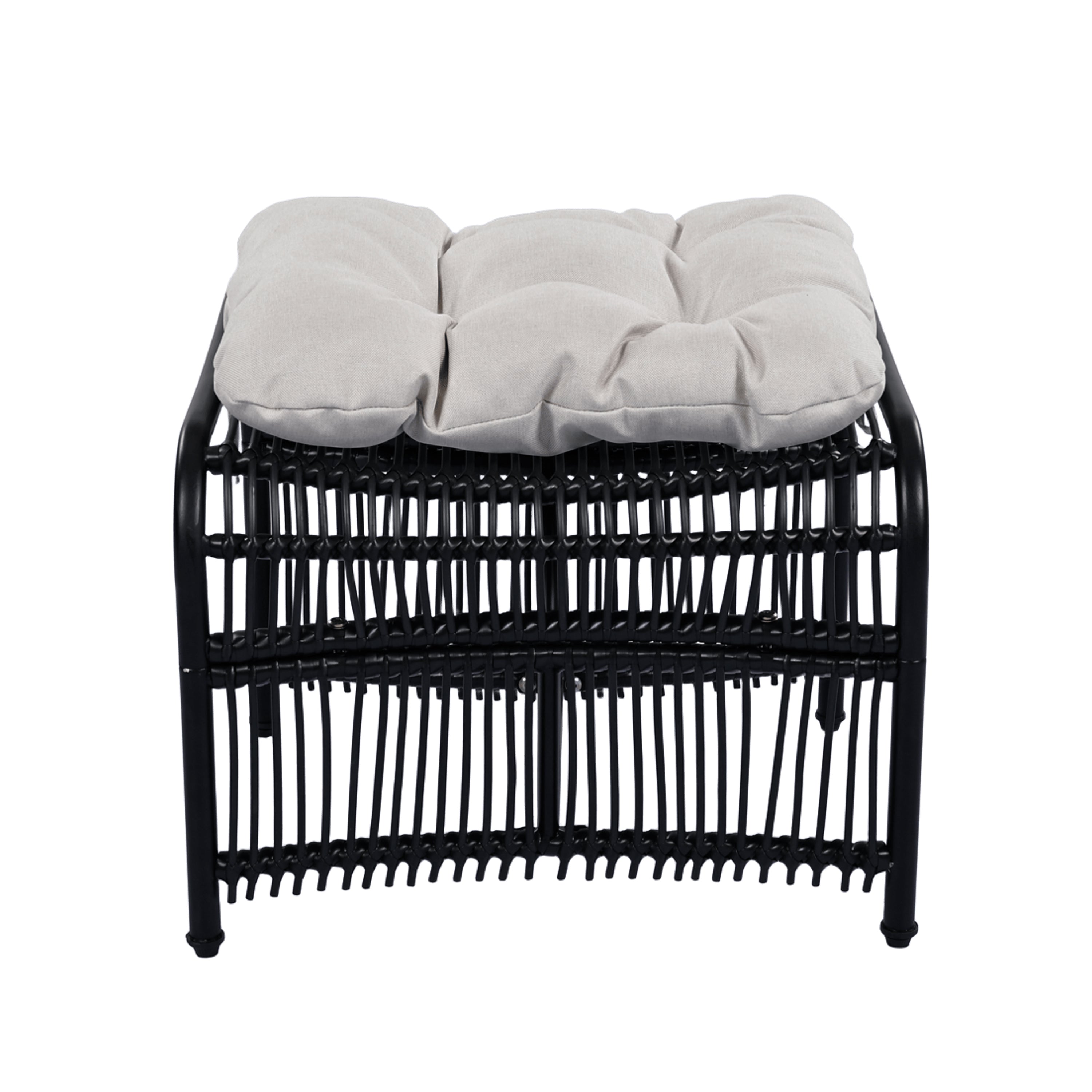 3 Pieces Wicker Outdoor Patio Furniture Set