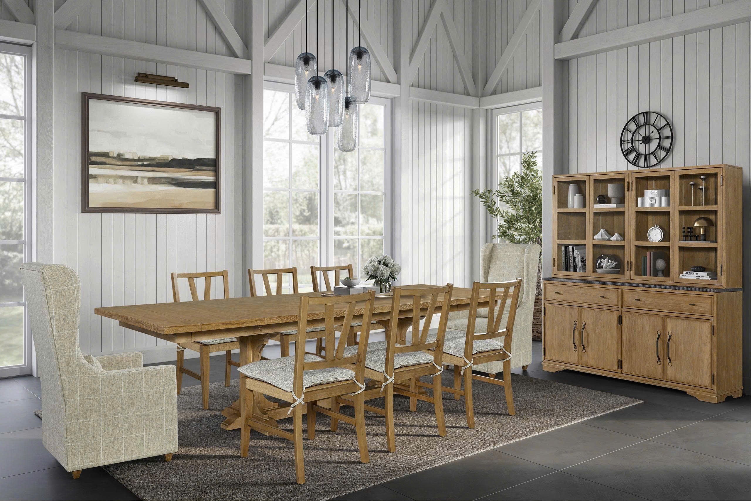 Finn Extendable Trestle Dining Table