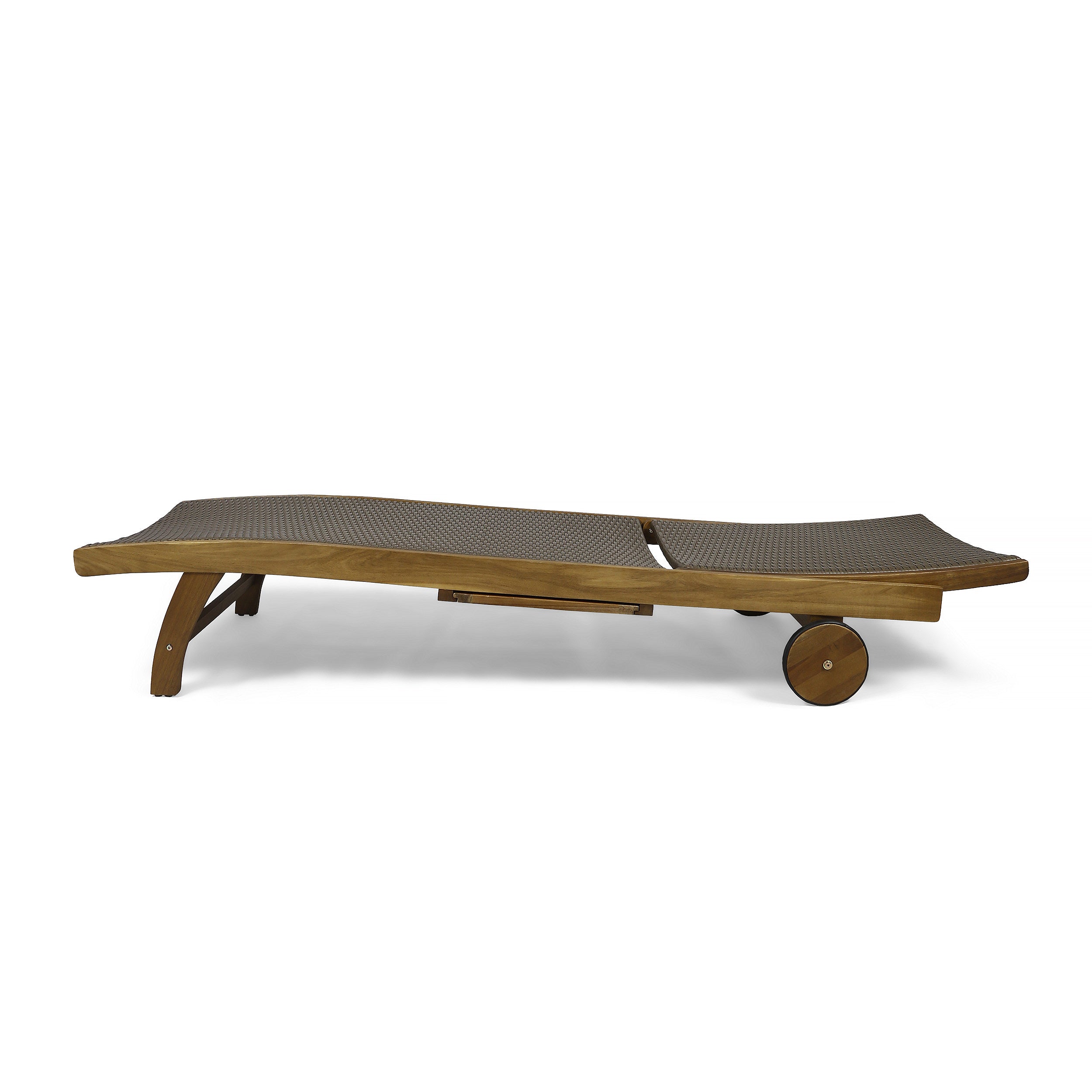 Banzai Chaise Lounge With Pull-Out Tray, Set of 2