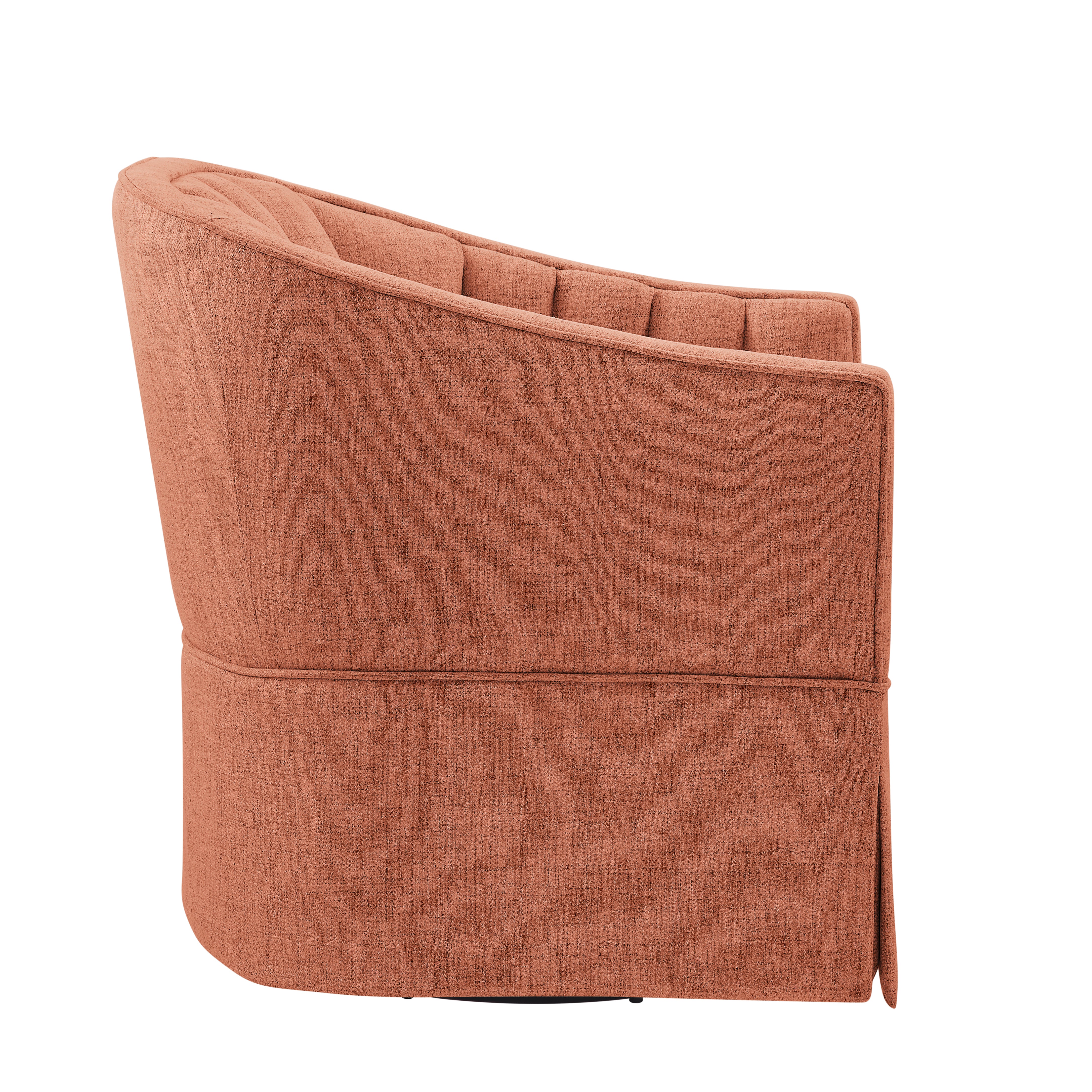 Skirted Swivel Accent Chair