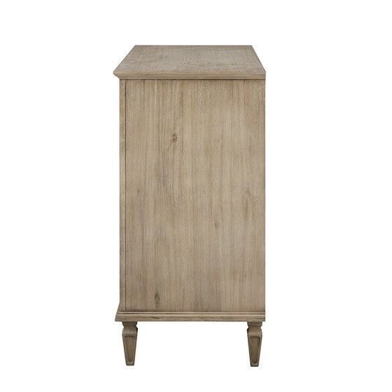 Small Dresser with 4 Drawers and Metal Handle