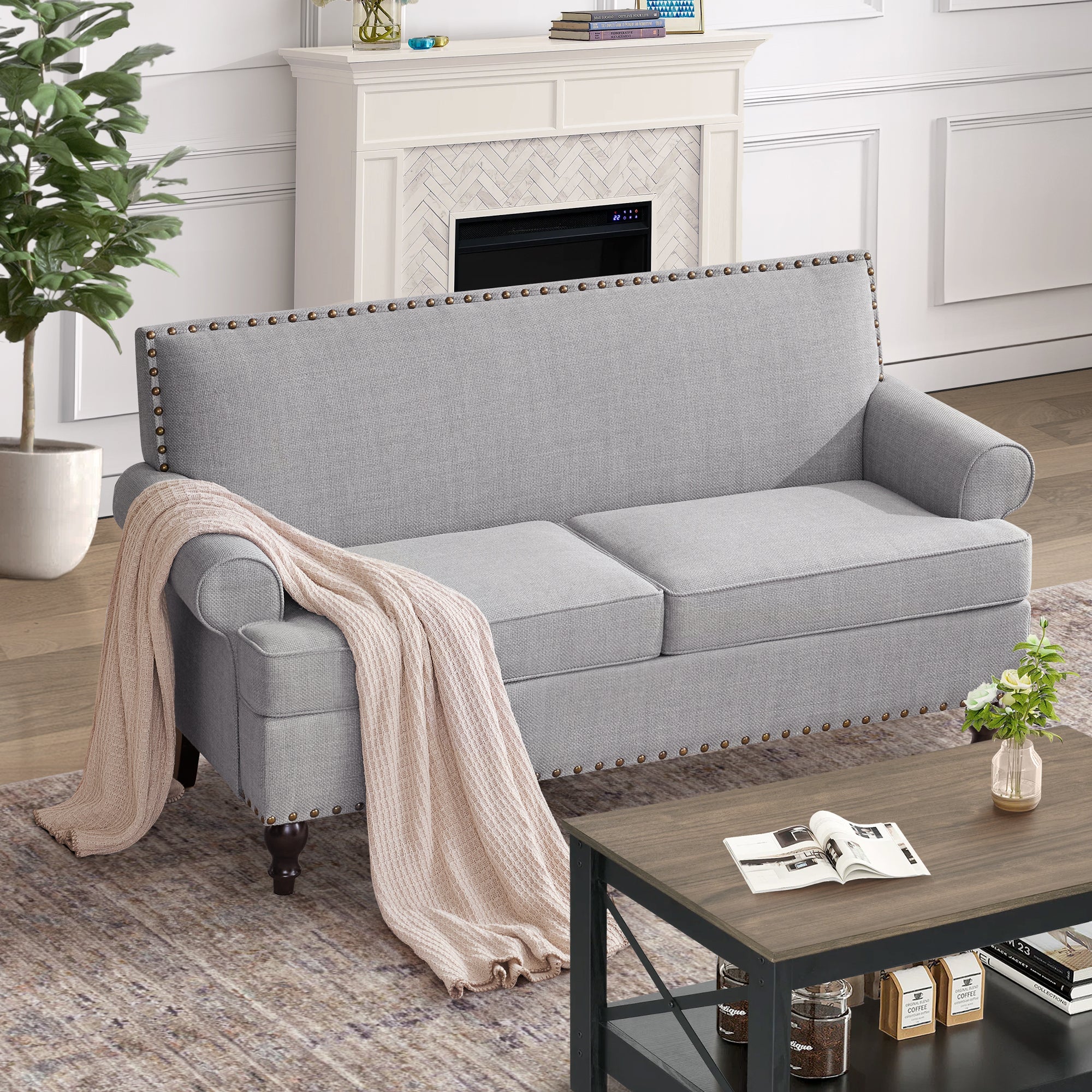 Nailhead Loveseat