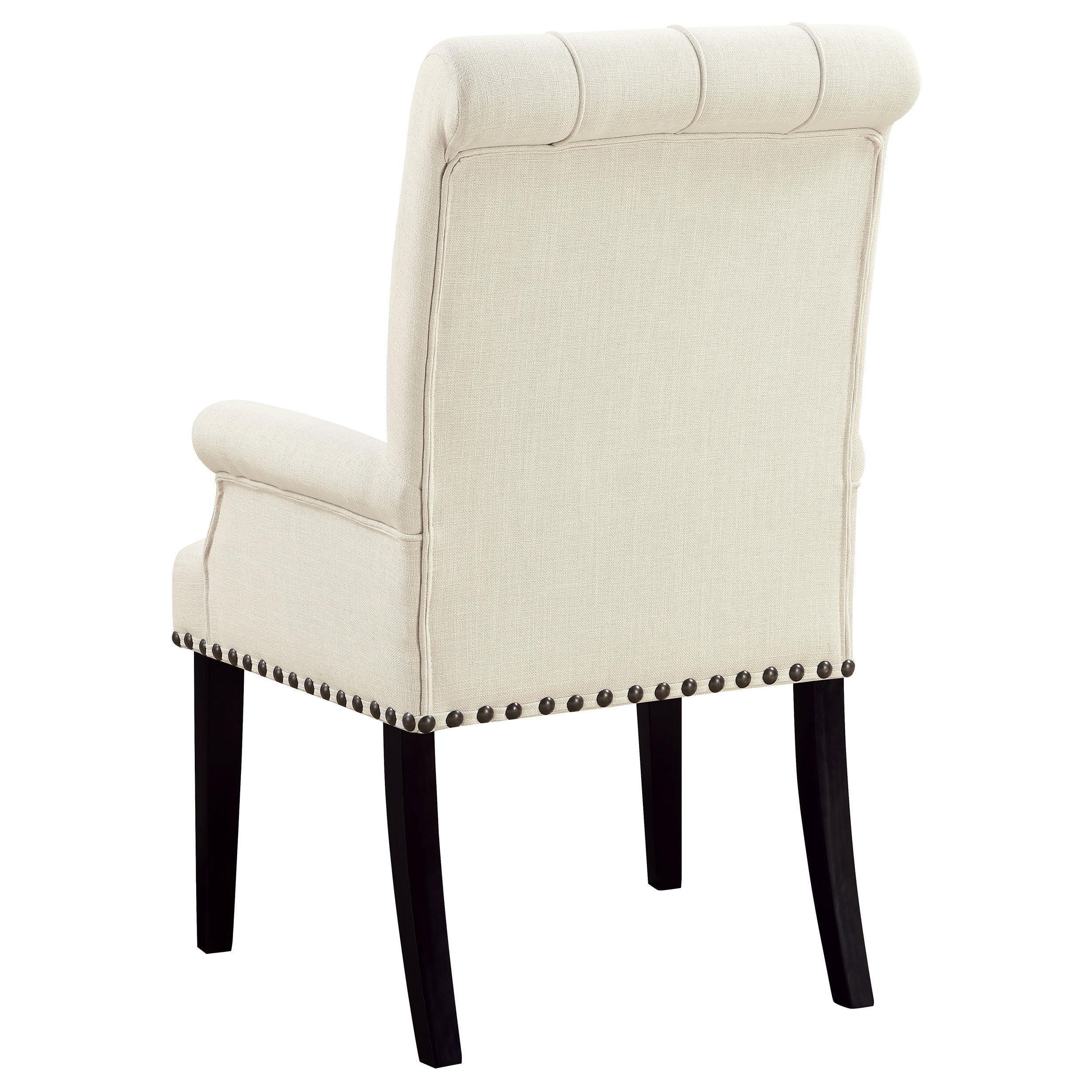 Sonja Cream Dining Set with Tufted Upholstered Dining Chairs