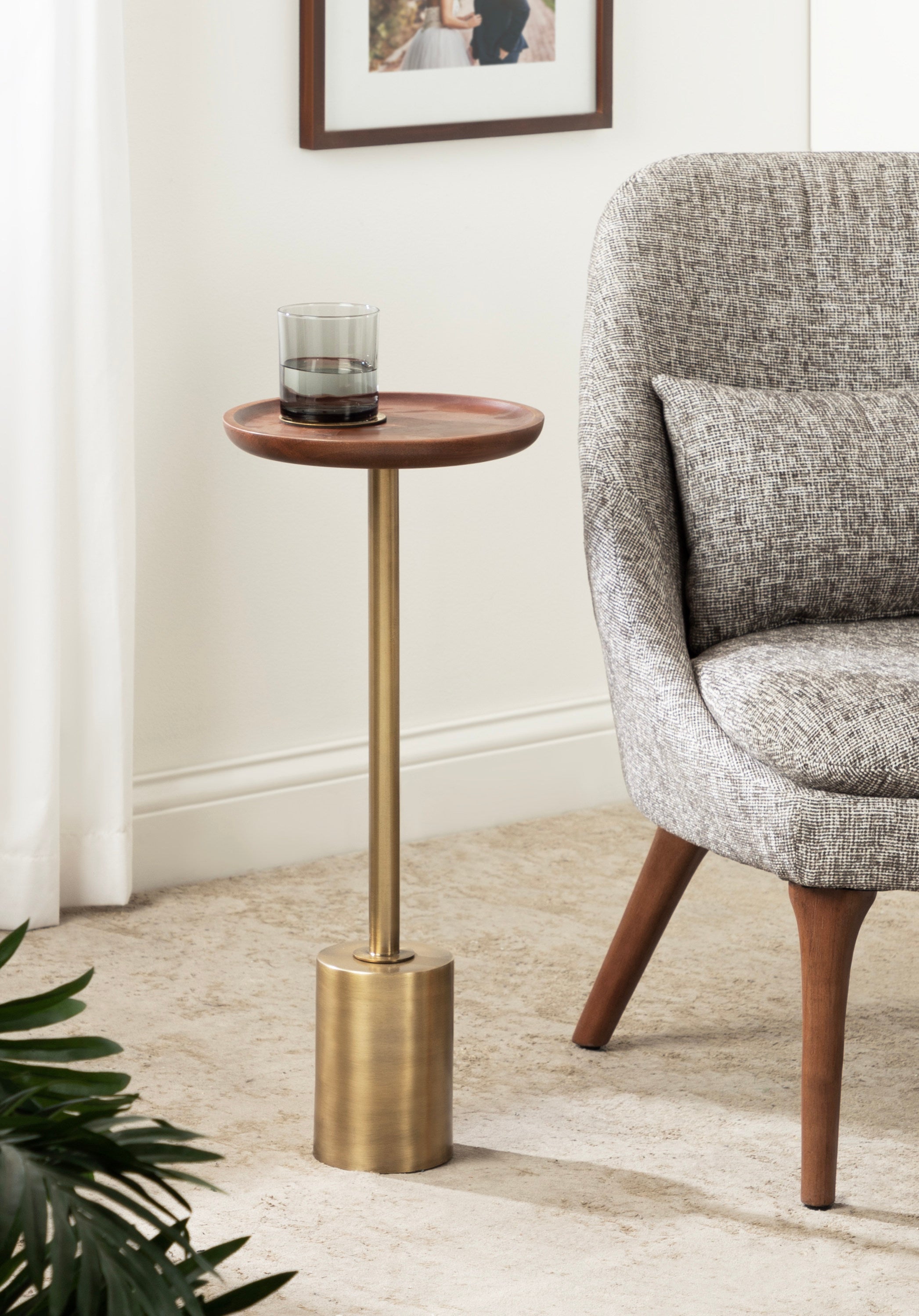 Xyler Wood and Metal Table