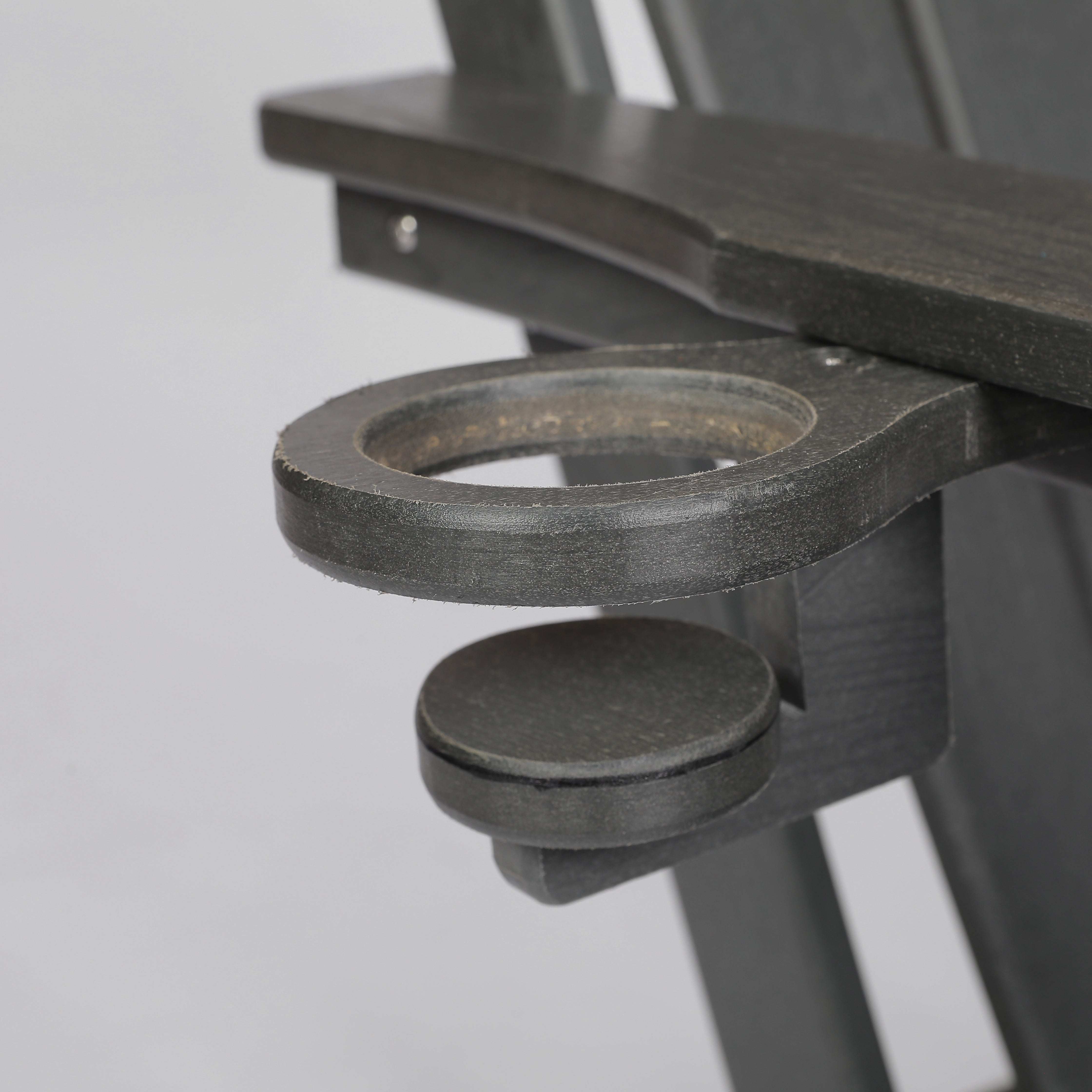 Composite Folding Adirondack Chair with Dual Cup Holder