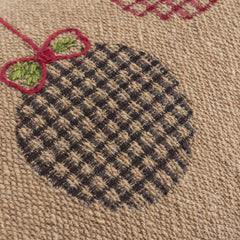 Embroidered Cotton Jute Christmas Ornaments Decorative Throw Pillow