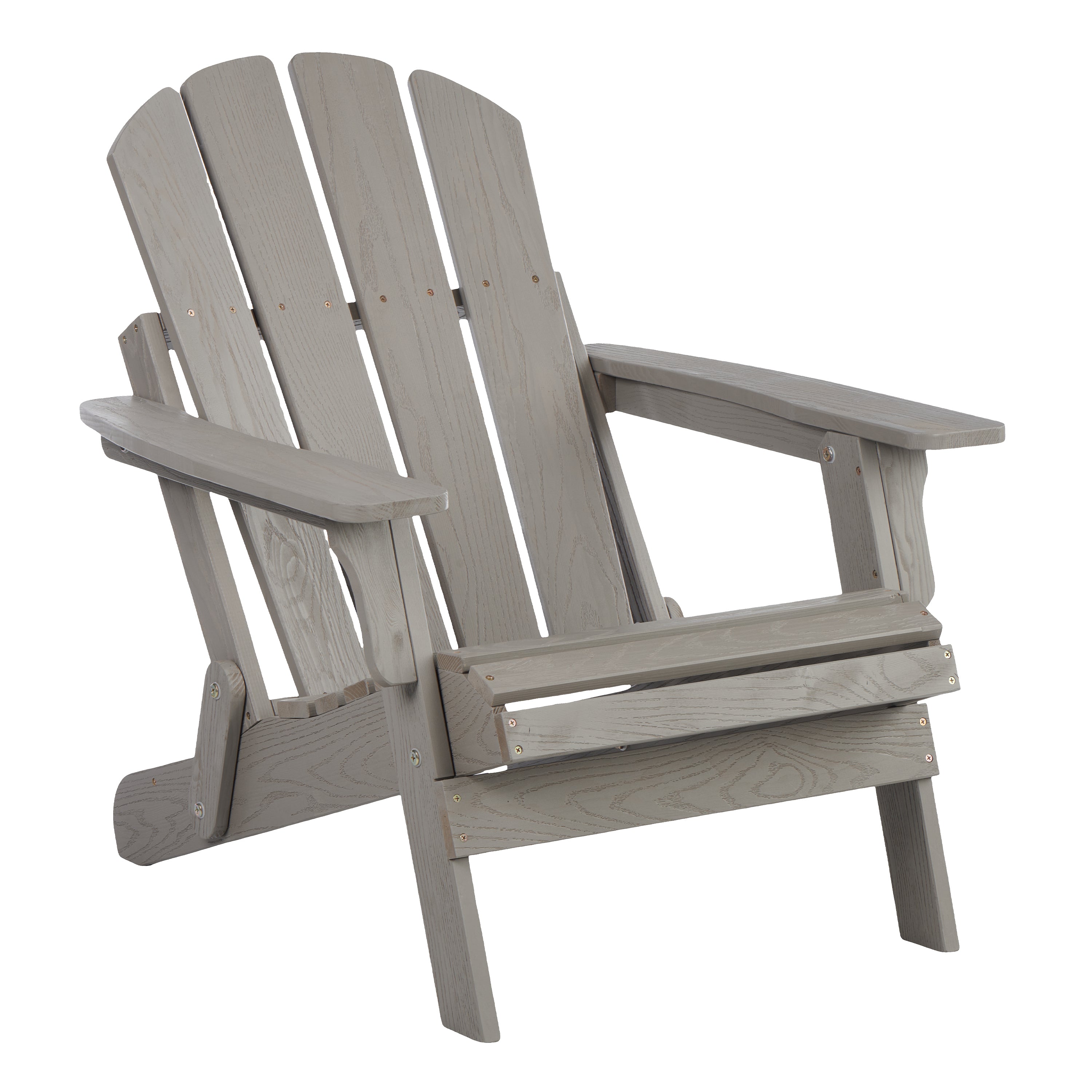 Oversized Wooden Outdoor Folding Adirondack Chair
