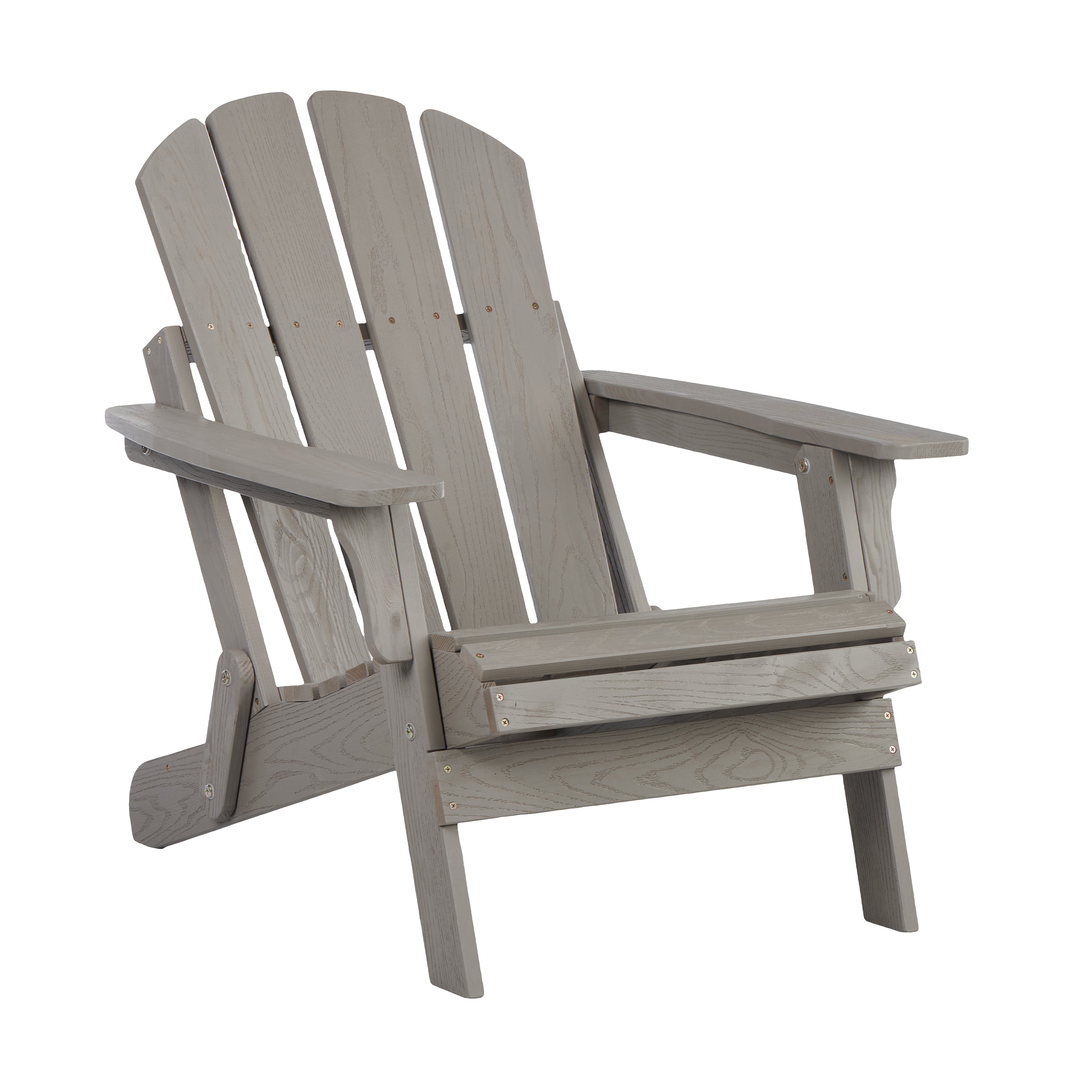 Oversized Wooden Outdoor Folding Adirondack Chair
