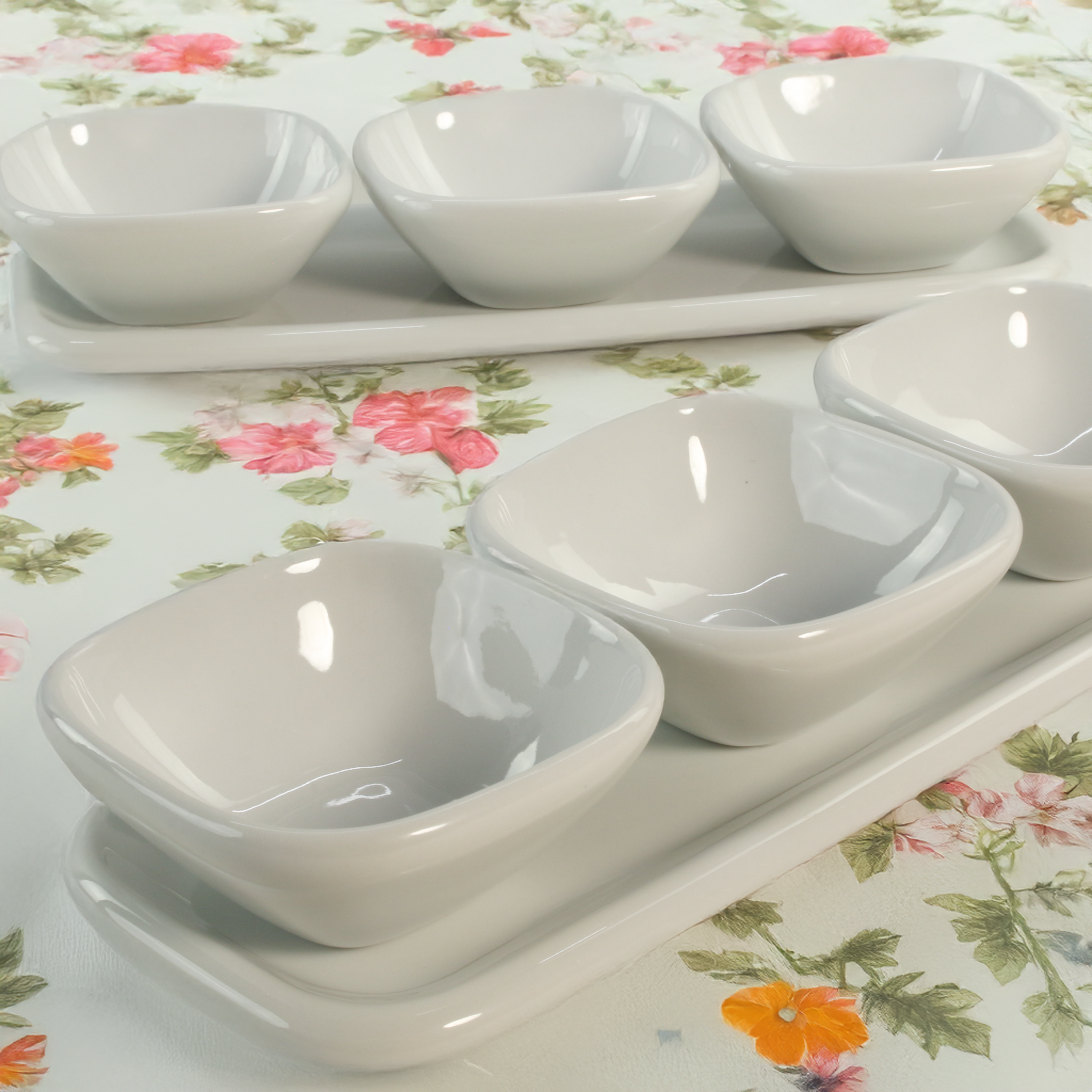 8-Piece Impulse Dip Set, White