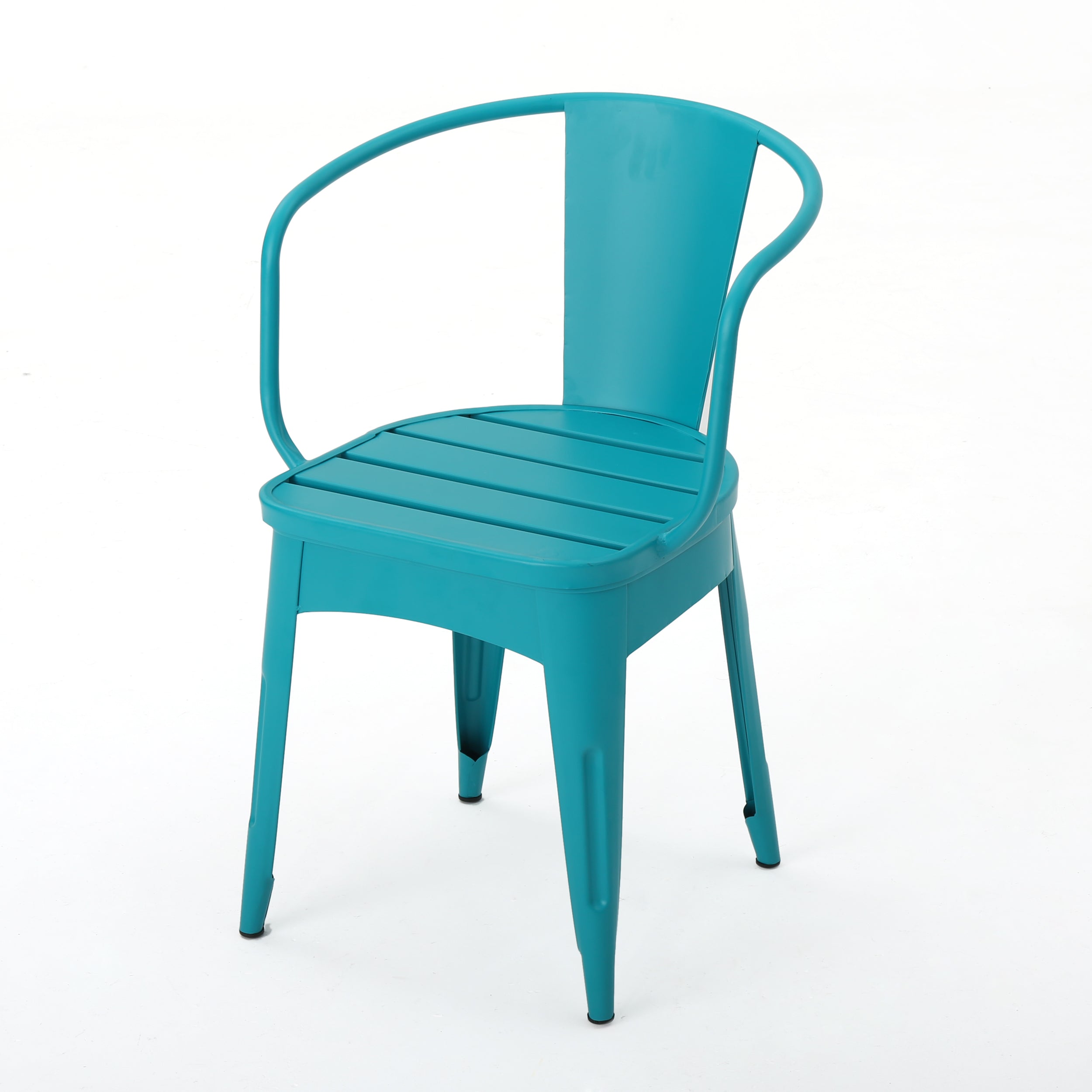 Colman 3-Piece Iron Bistro Set with Table and 2 Chairs