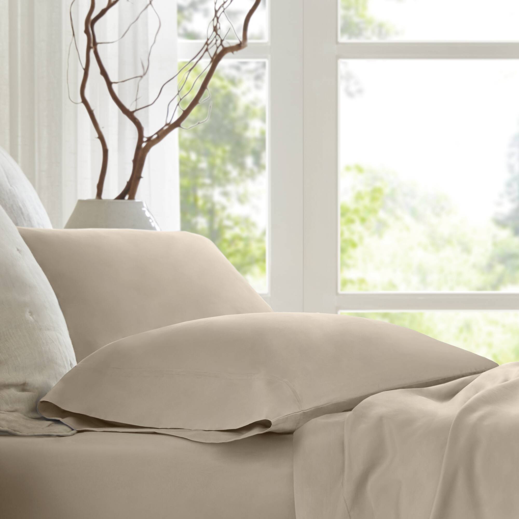 100% Egyptian Cotton Sateen Sheet Set