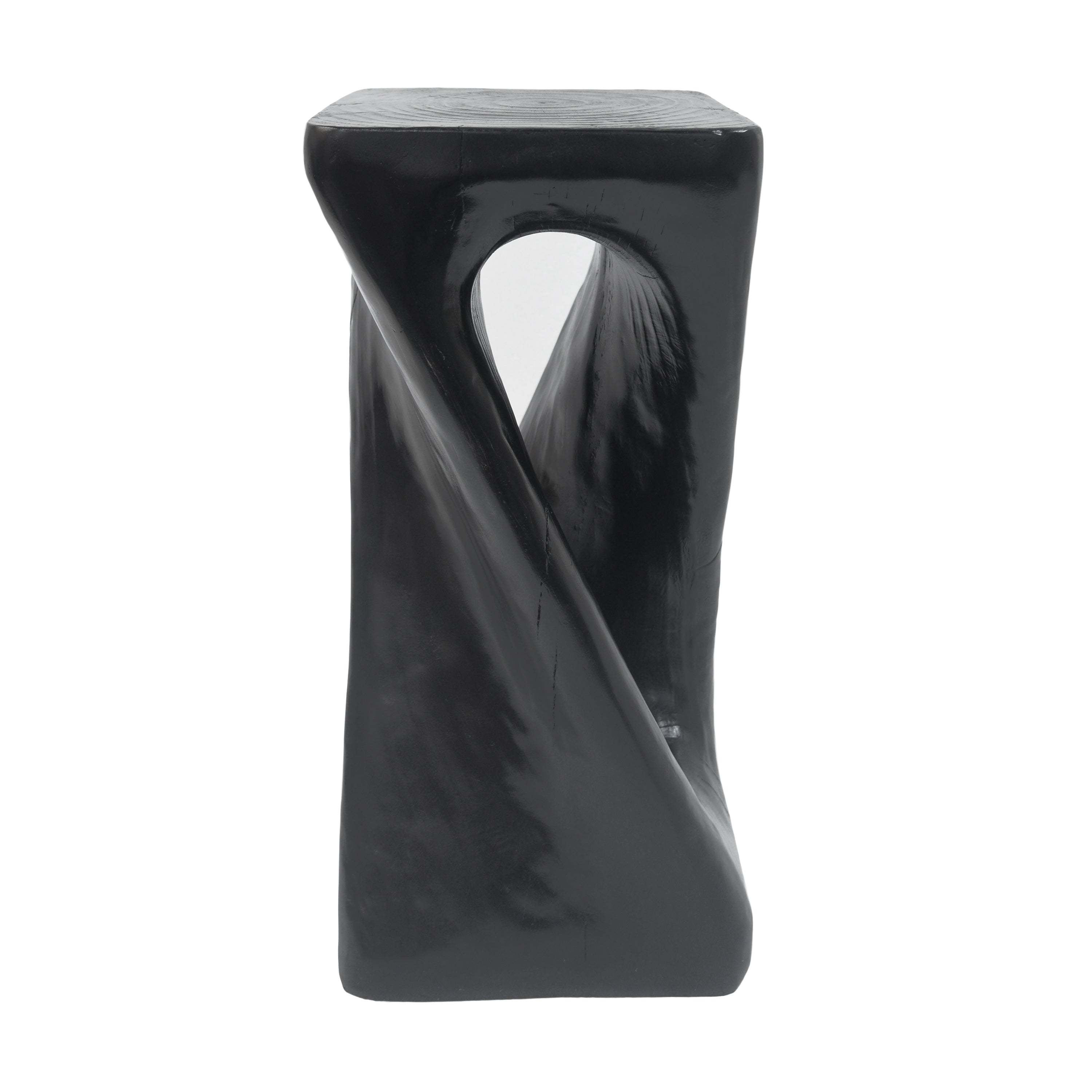 Twist Shape Accent Table