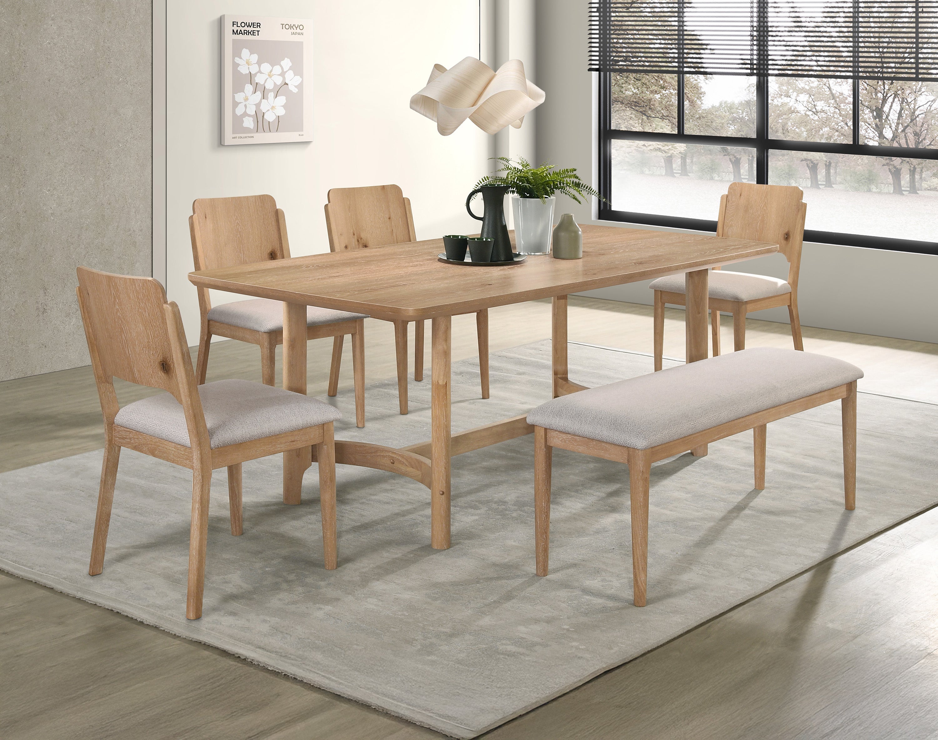 Modern Rectangular Dining Table