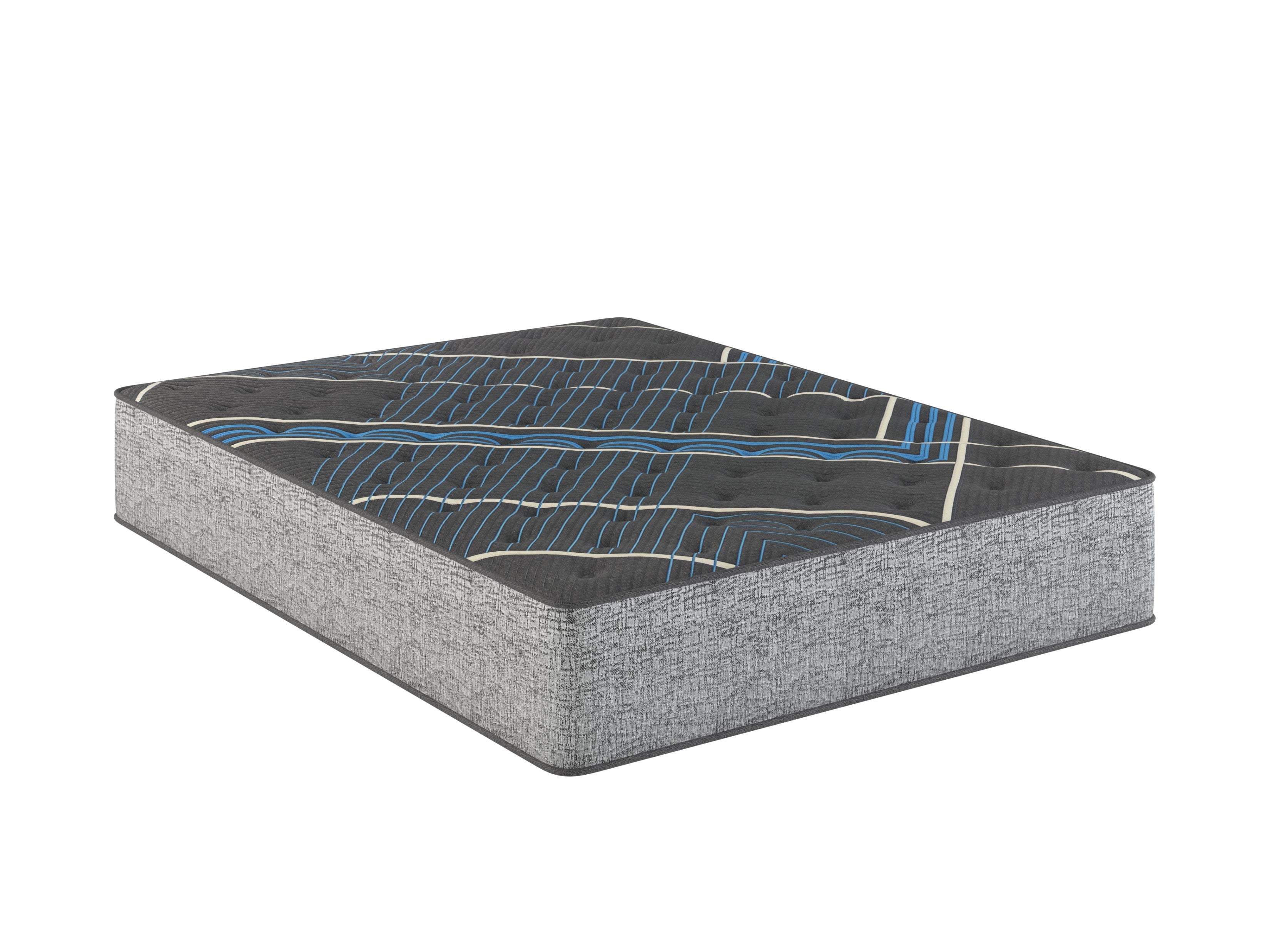 Restonic Comfort Care 14" Hybrid Mattress, Individual Pocketed Coil Mattress, Firm Comfort