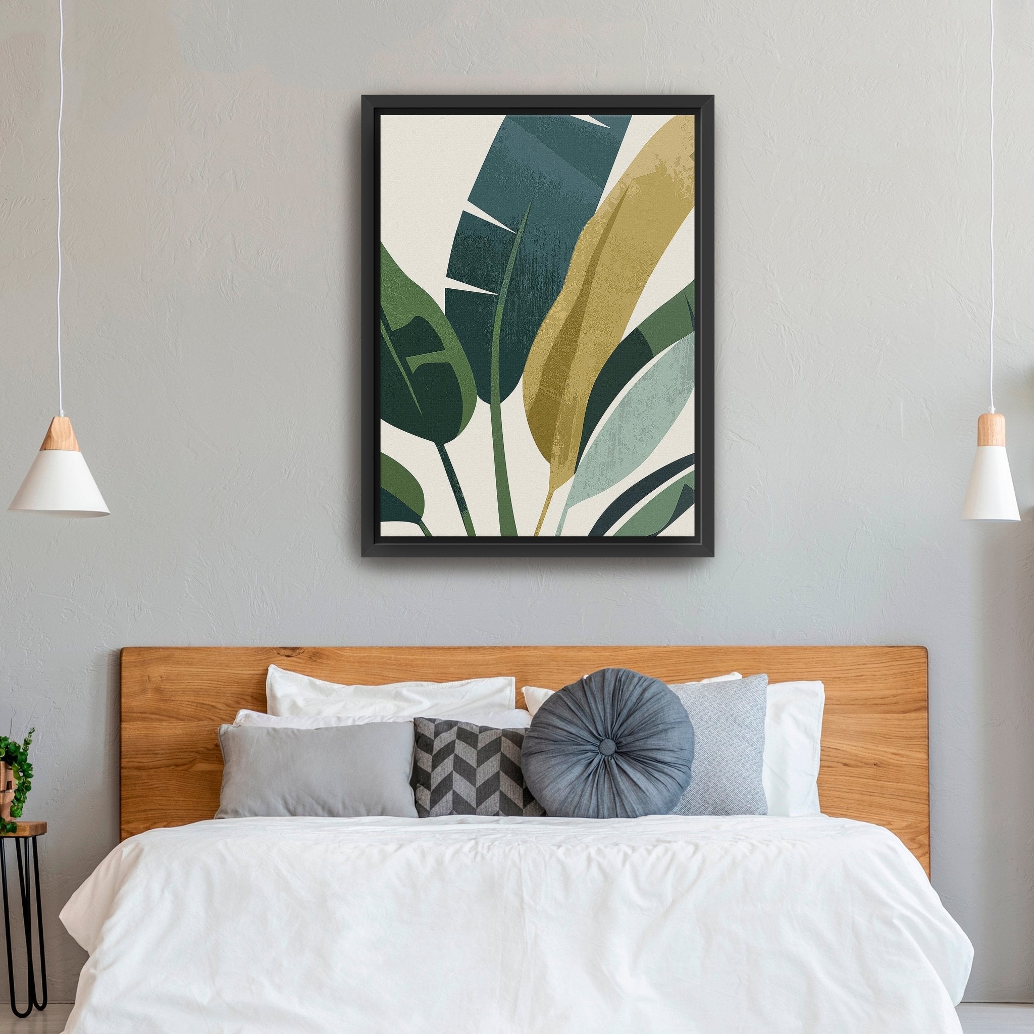 Banana Leaves Canvas Giclee - Canvas Wall Art