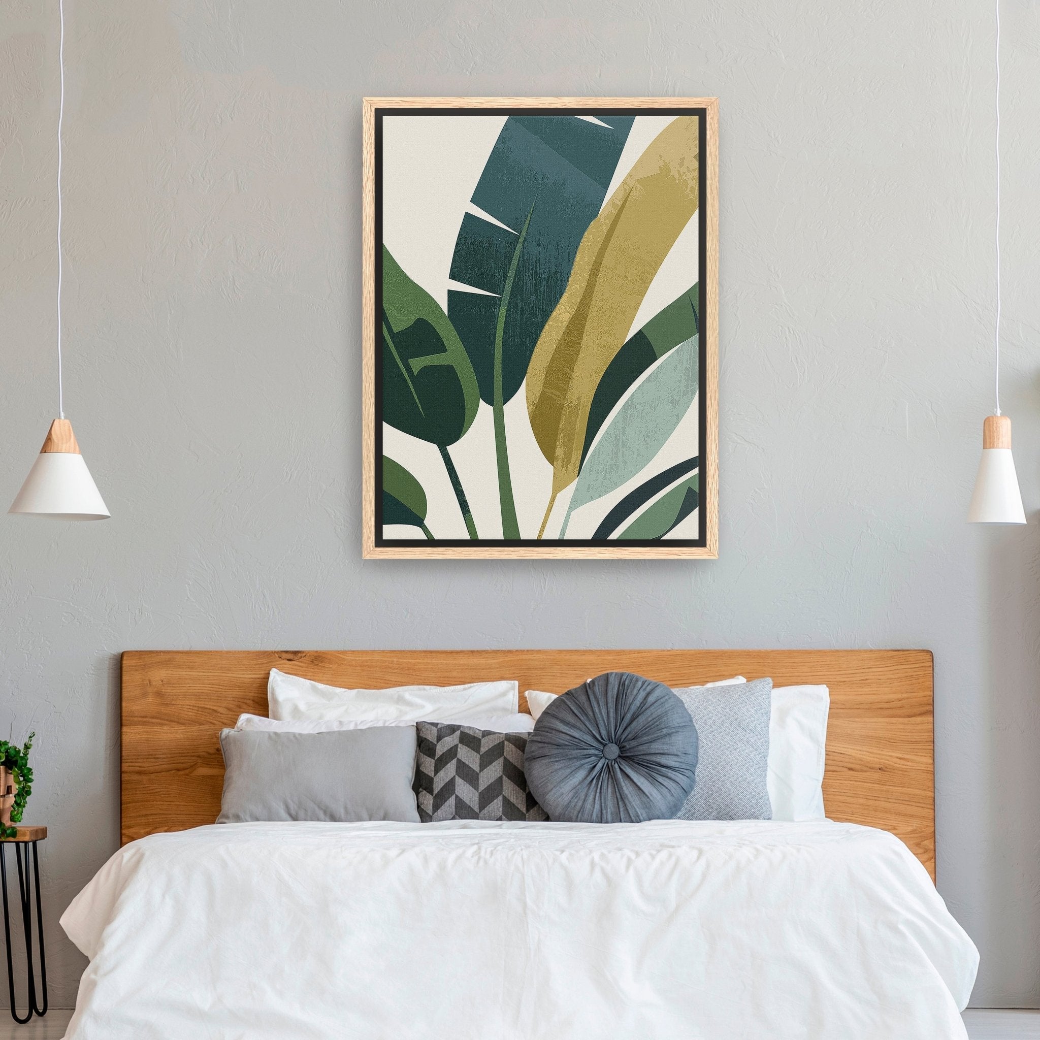 Banana Leaves Canvas Giclee - Canvas Wall Art