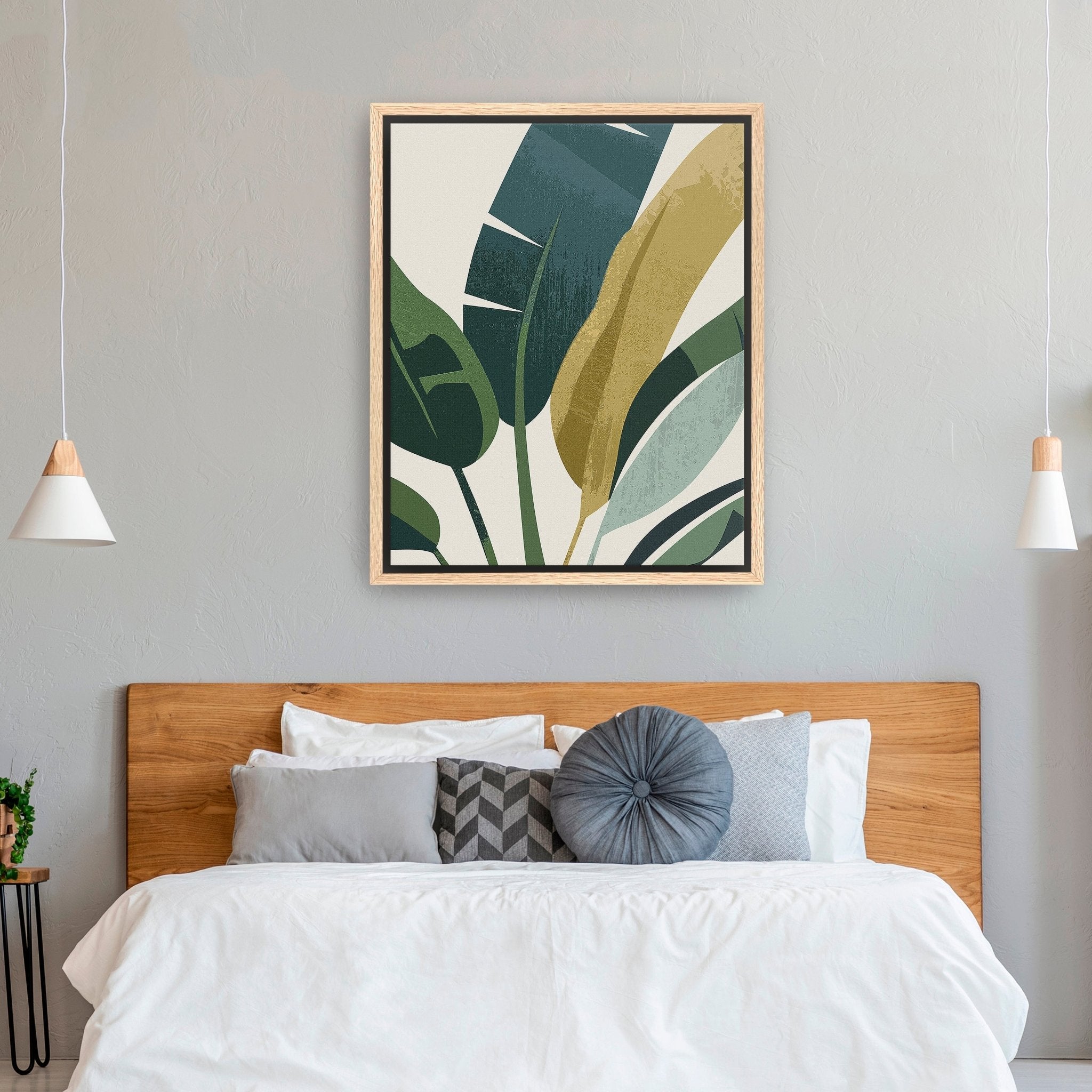 Banana Leaves Canvas Giclee - Canvas Wall Art
