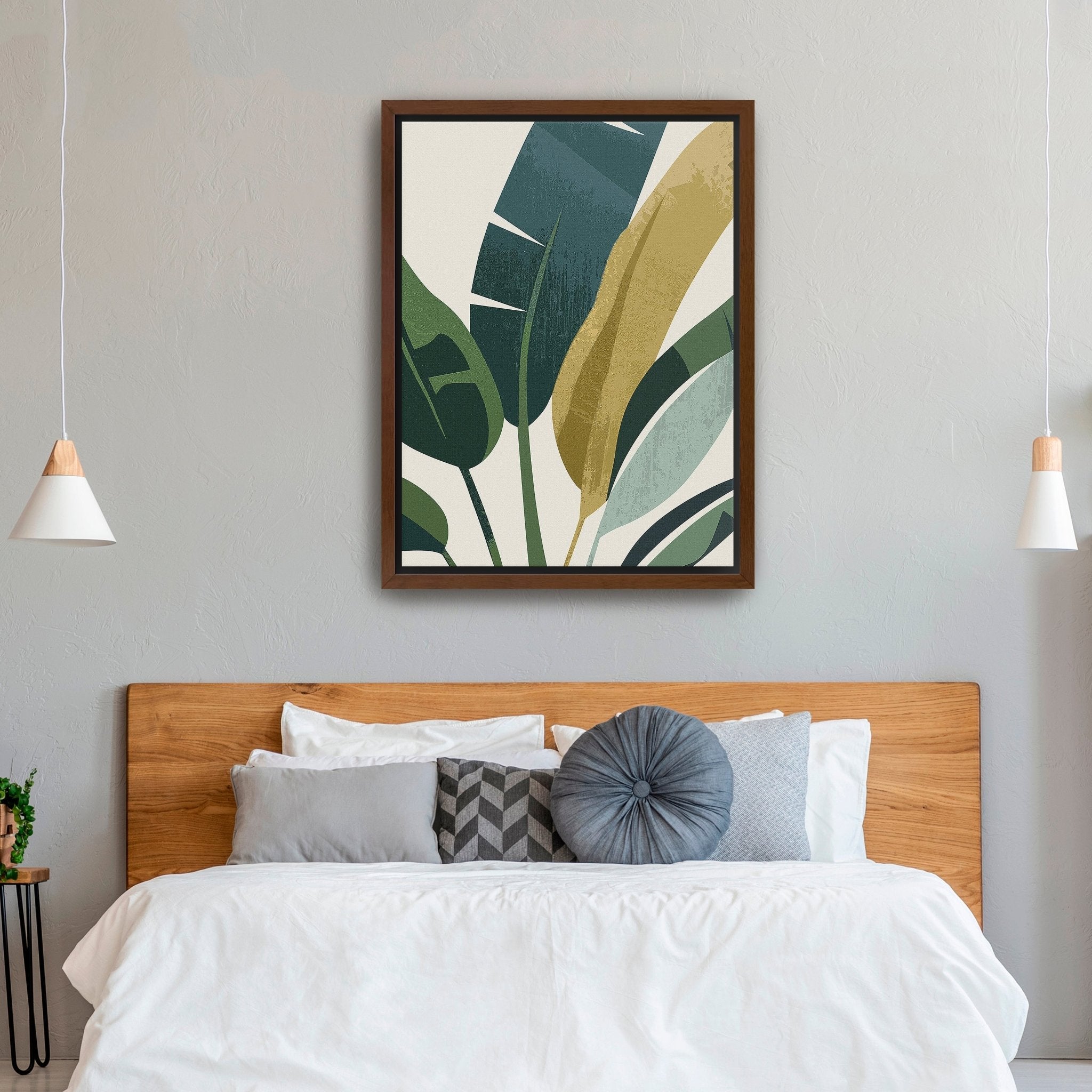 Banana Leaves Canvas Giclee - Canvas Wall Art