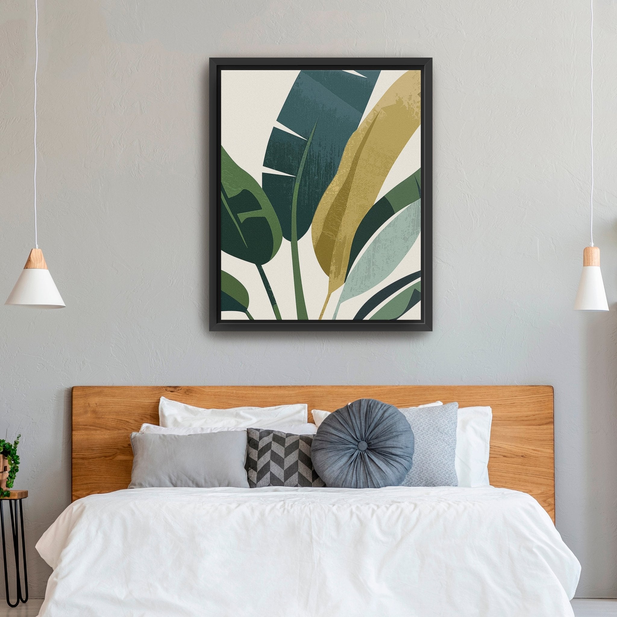 Banana Leaves Canvas Giclee - Canvas Wall Art