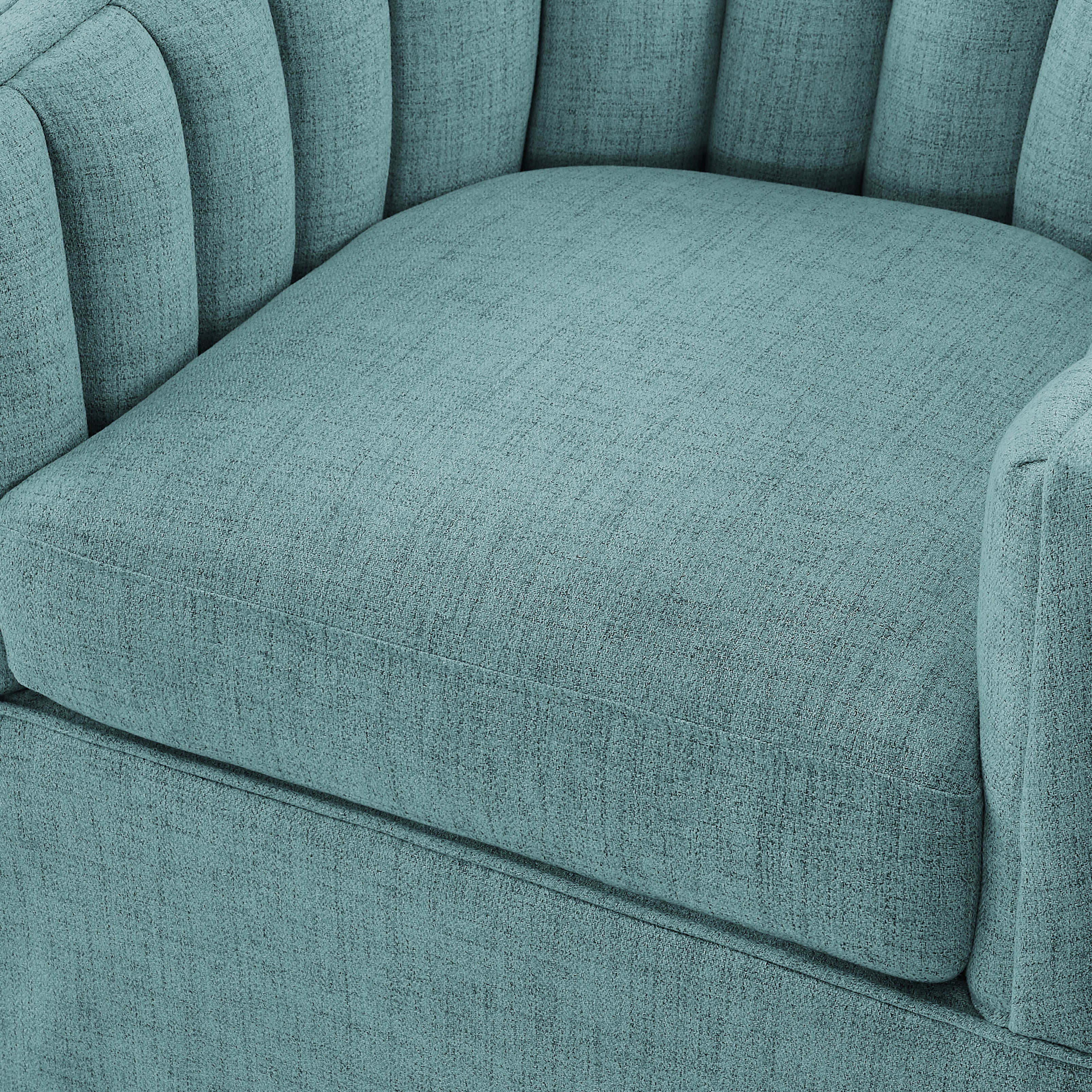 Skirted Swivel Accent Chair