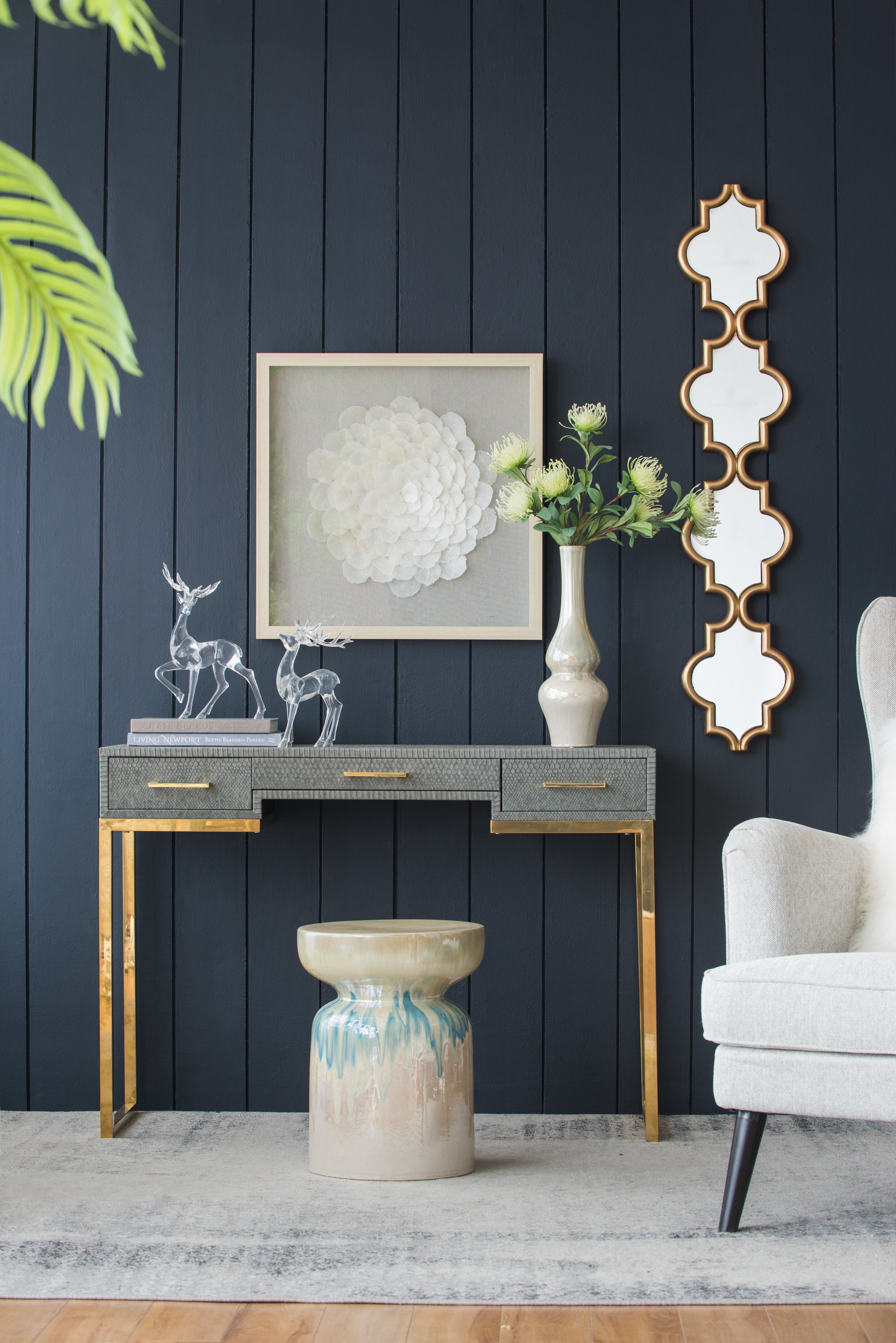 Gold Wall Mirror