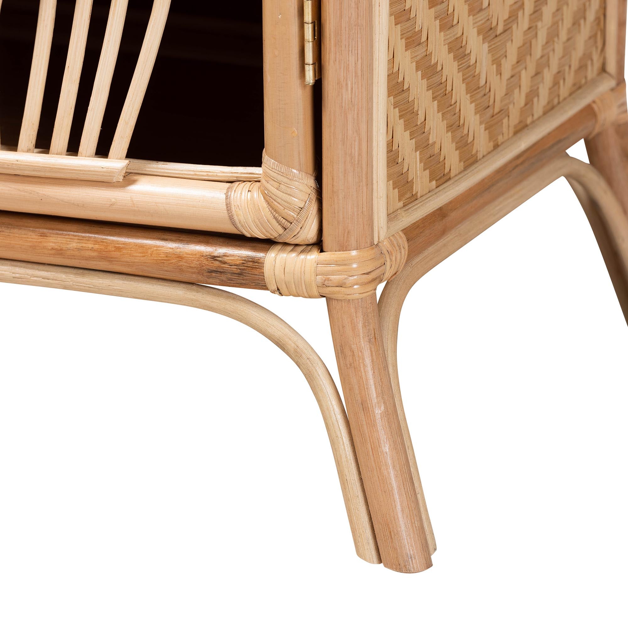 Lindsey Rattan Nightstand
