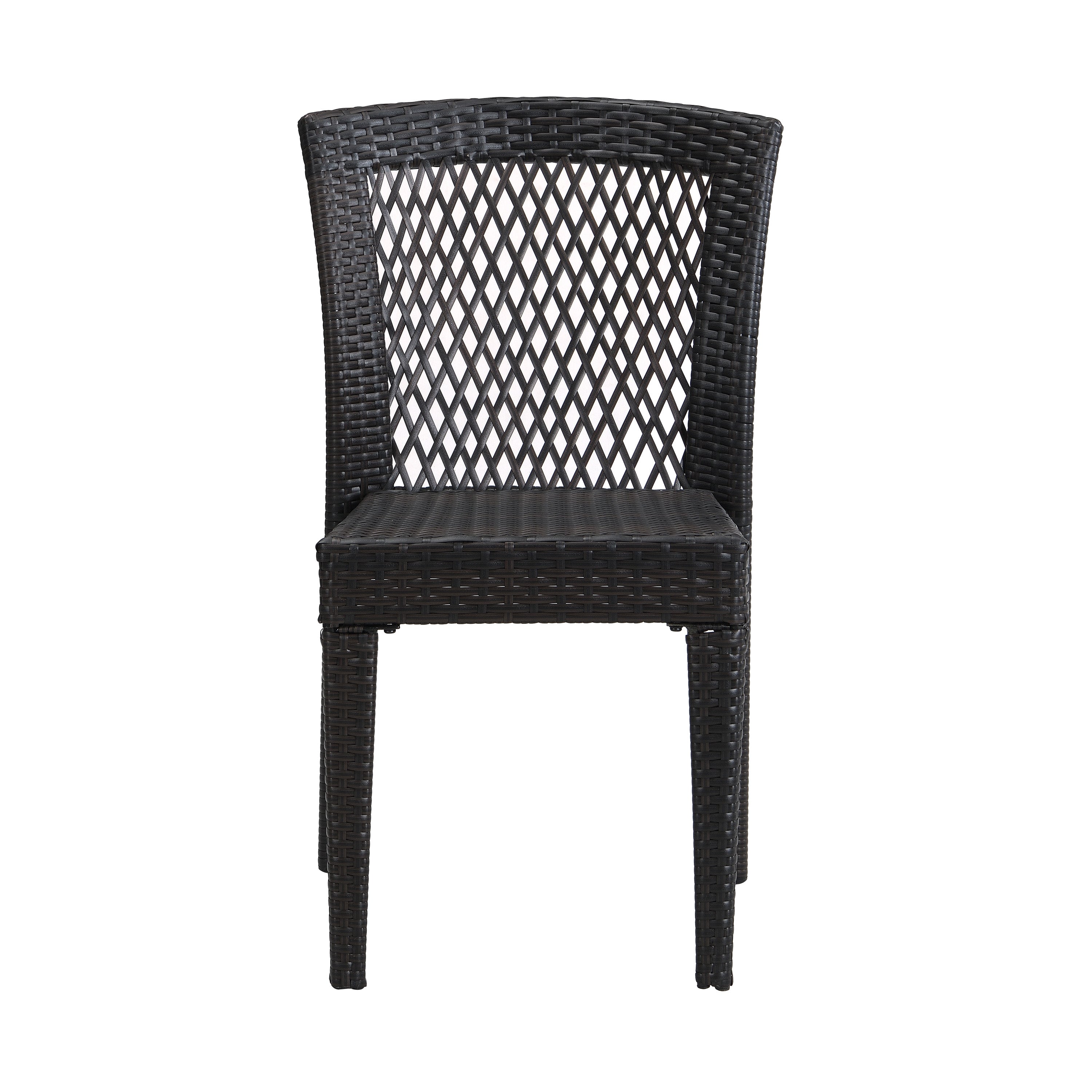 Farley Stacking Outdoor Dining Chairs, Set of 2