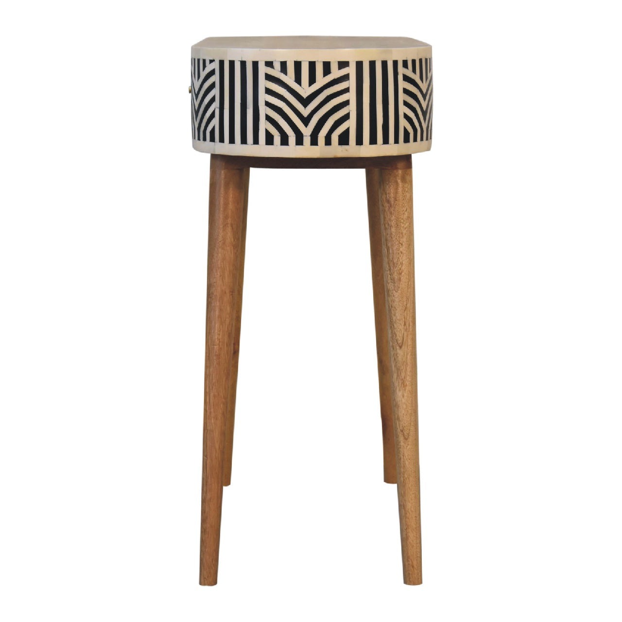 Solid Wood Edessa Bone Inlay Console Table