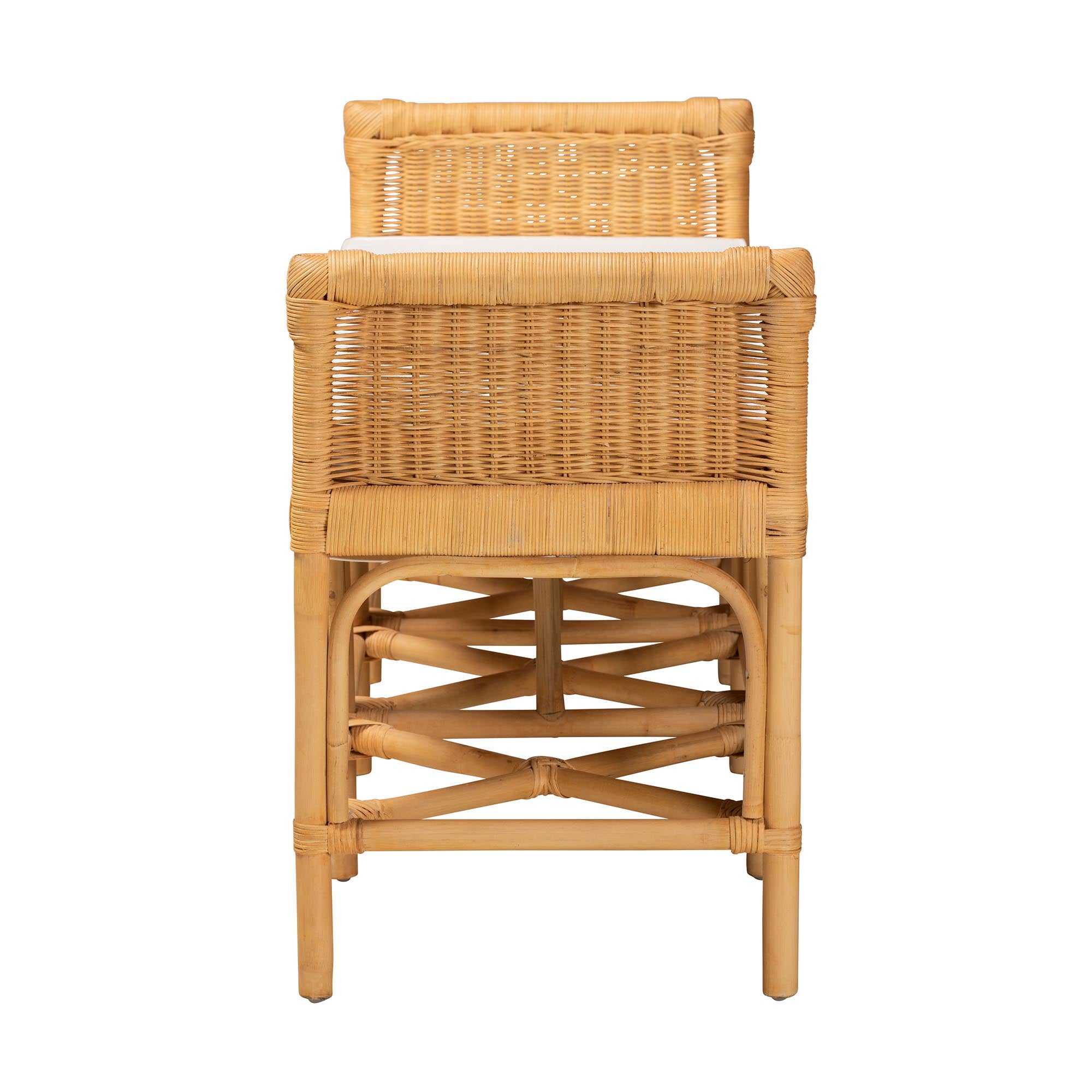 Aoife Rattan Bench