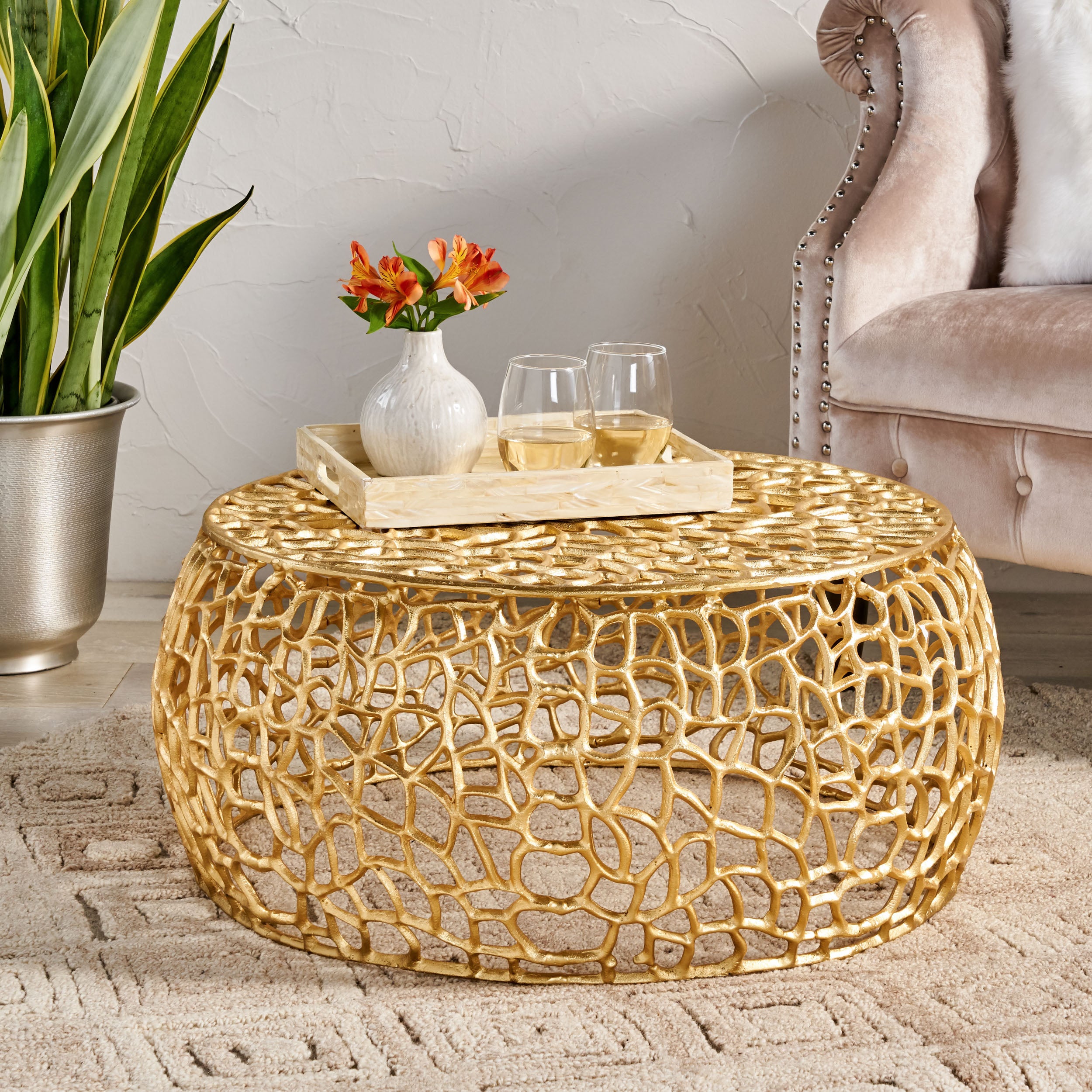 Pier 1 Mesh Coffee Table - Thumbnail 4