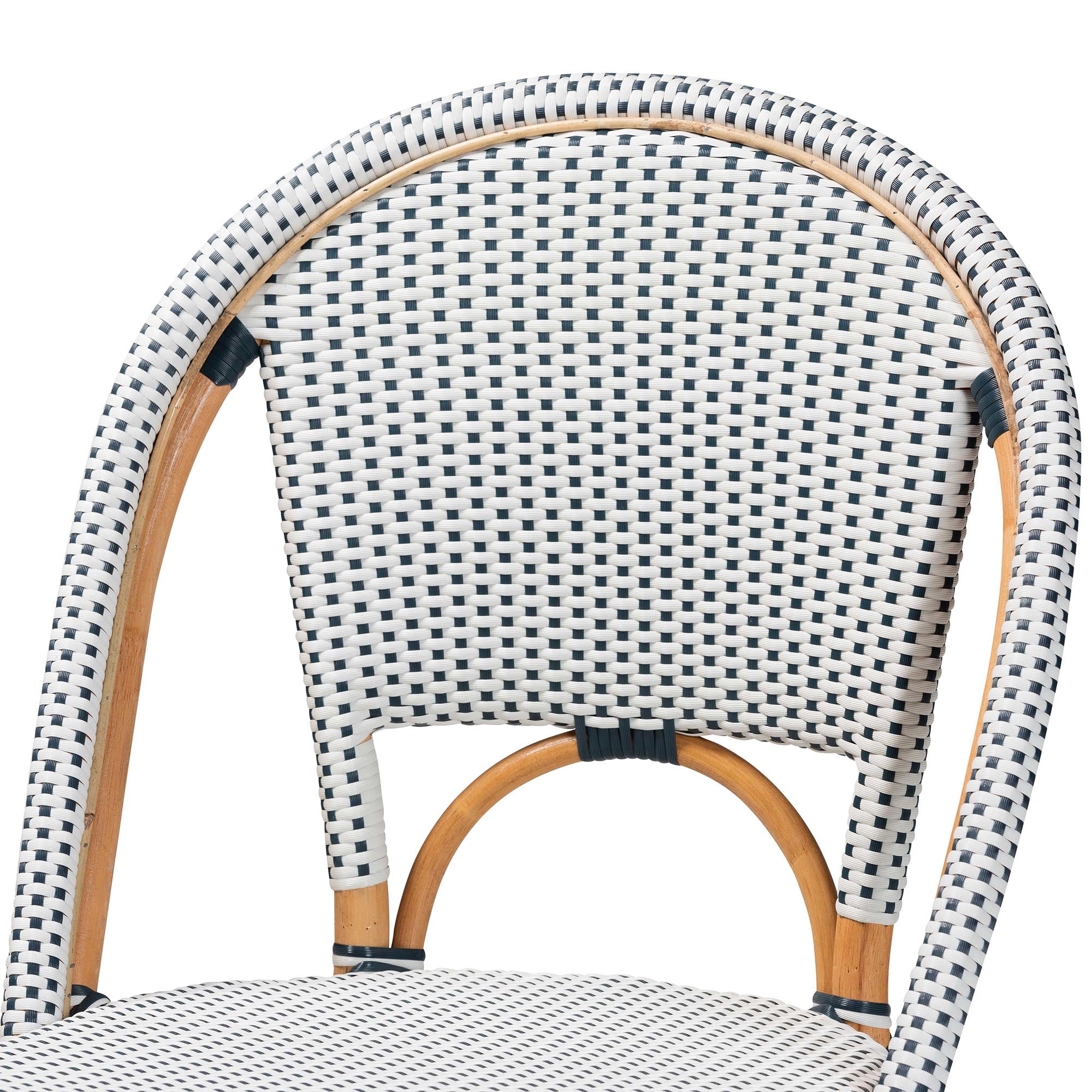Lexi Rattan 2-Piece Counter Stool Set