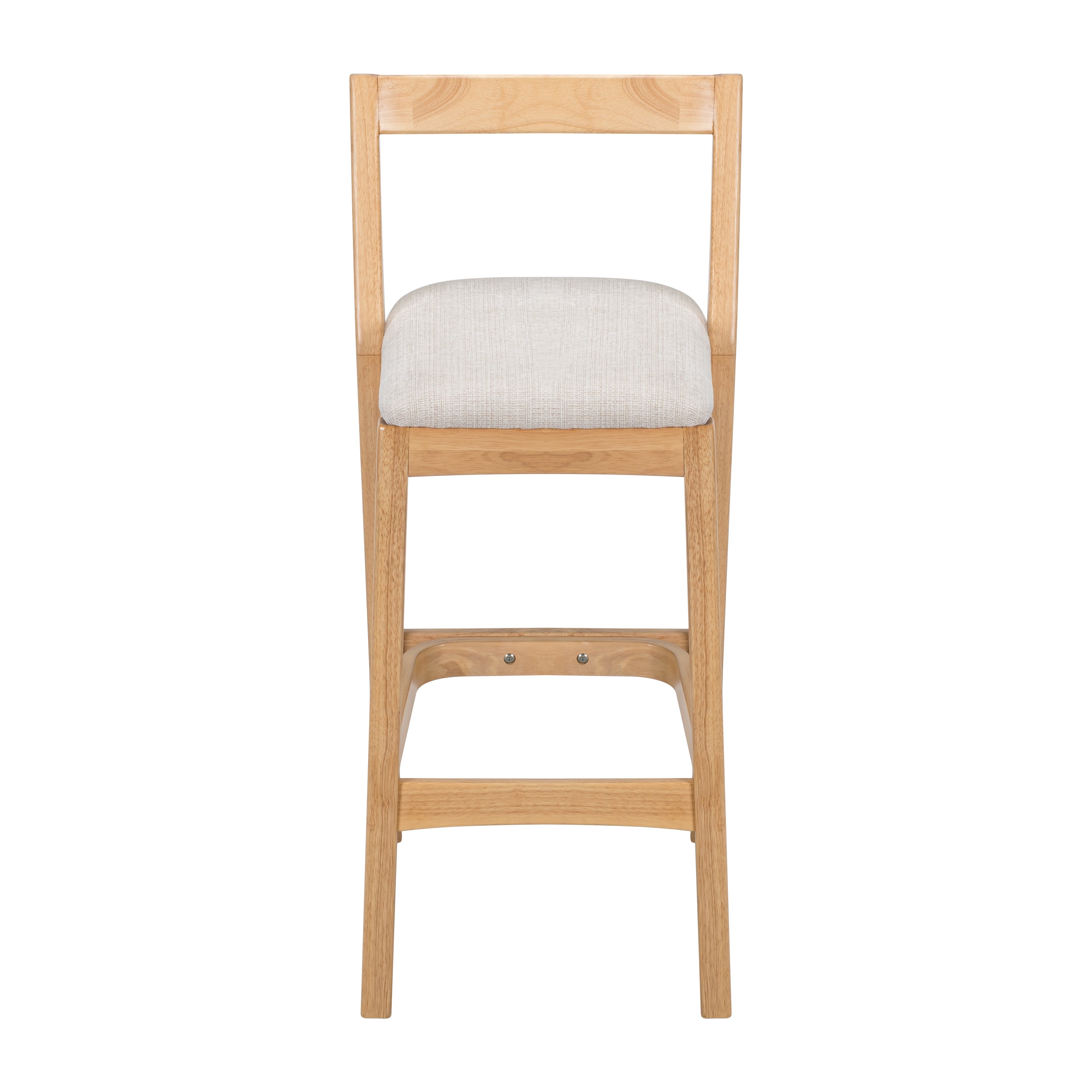 Jasper Indoor Rubberwood Barstool, Set of 2