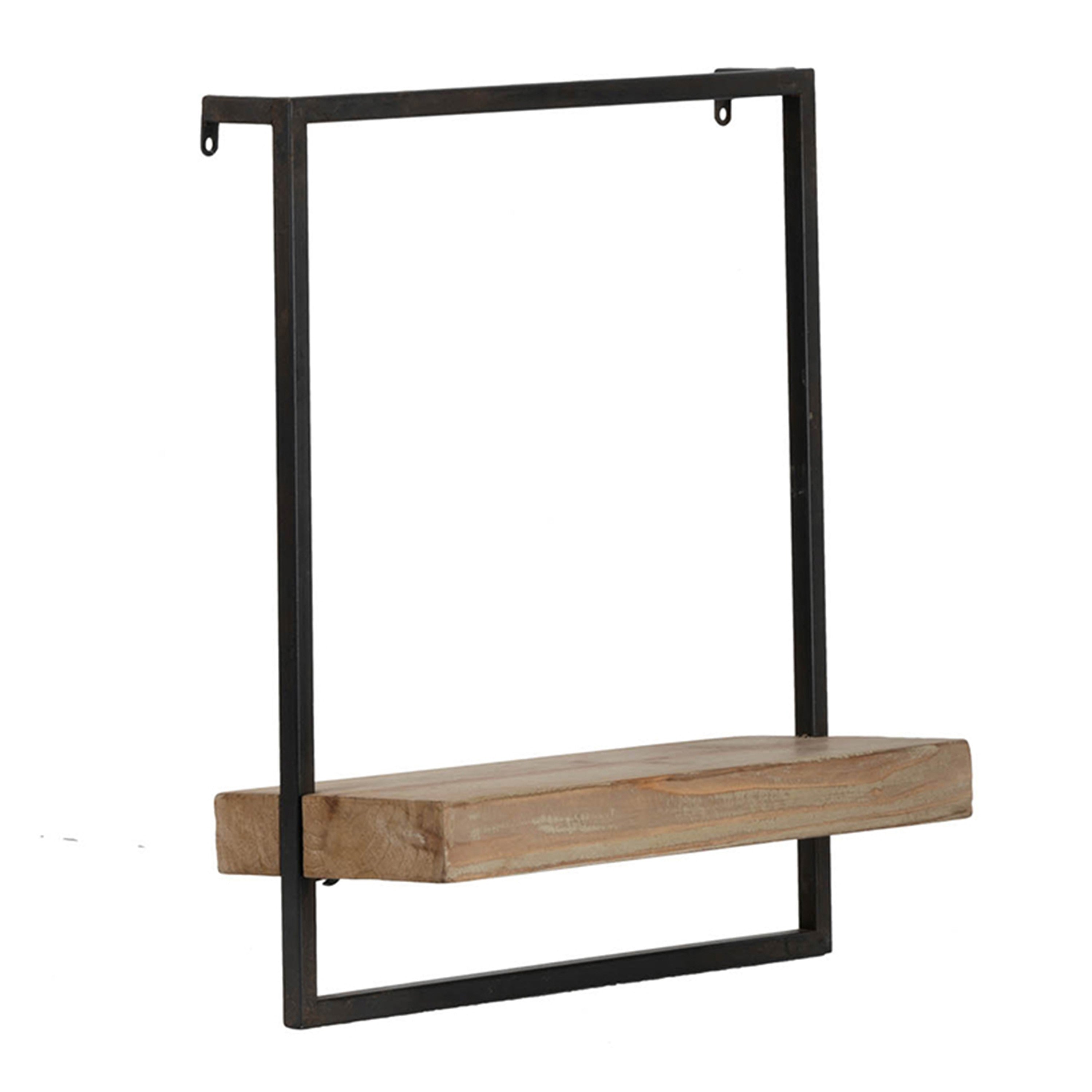 Yin 18" Industrial Wall Shelf