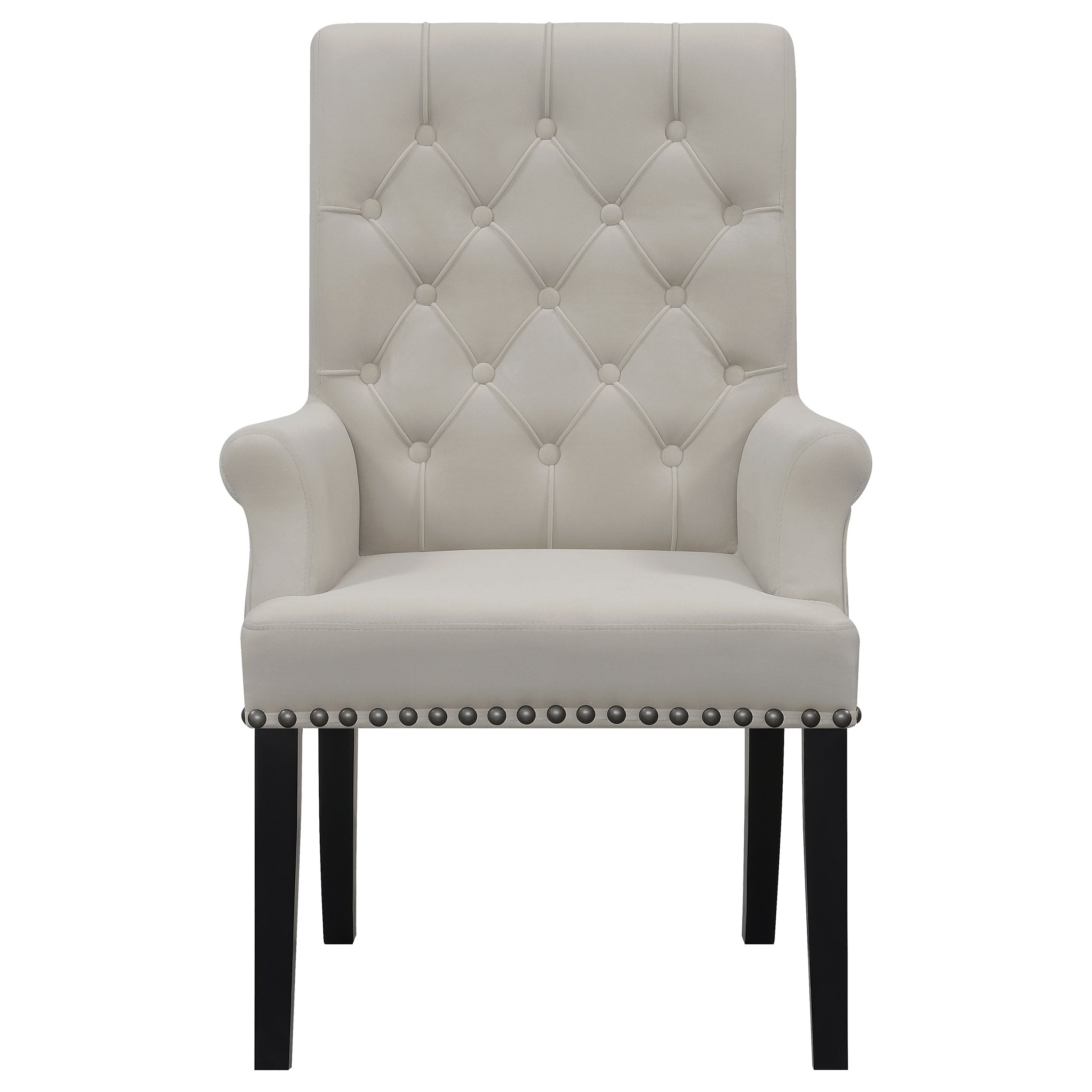 Norwich Brown Upholstered Dining Arm Chair