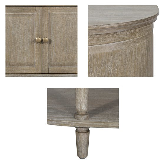 Accent Cabinet with Lower Shelf and 4 Doors