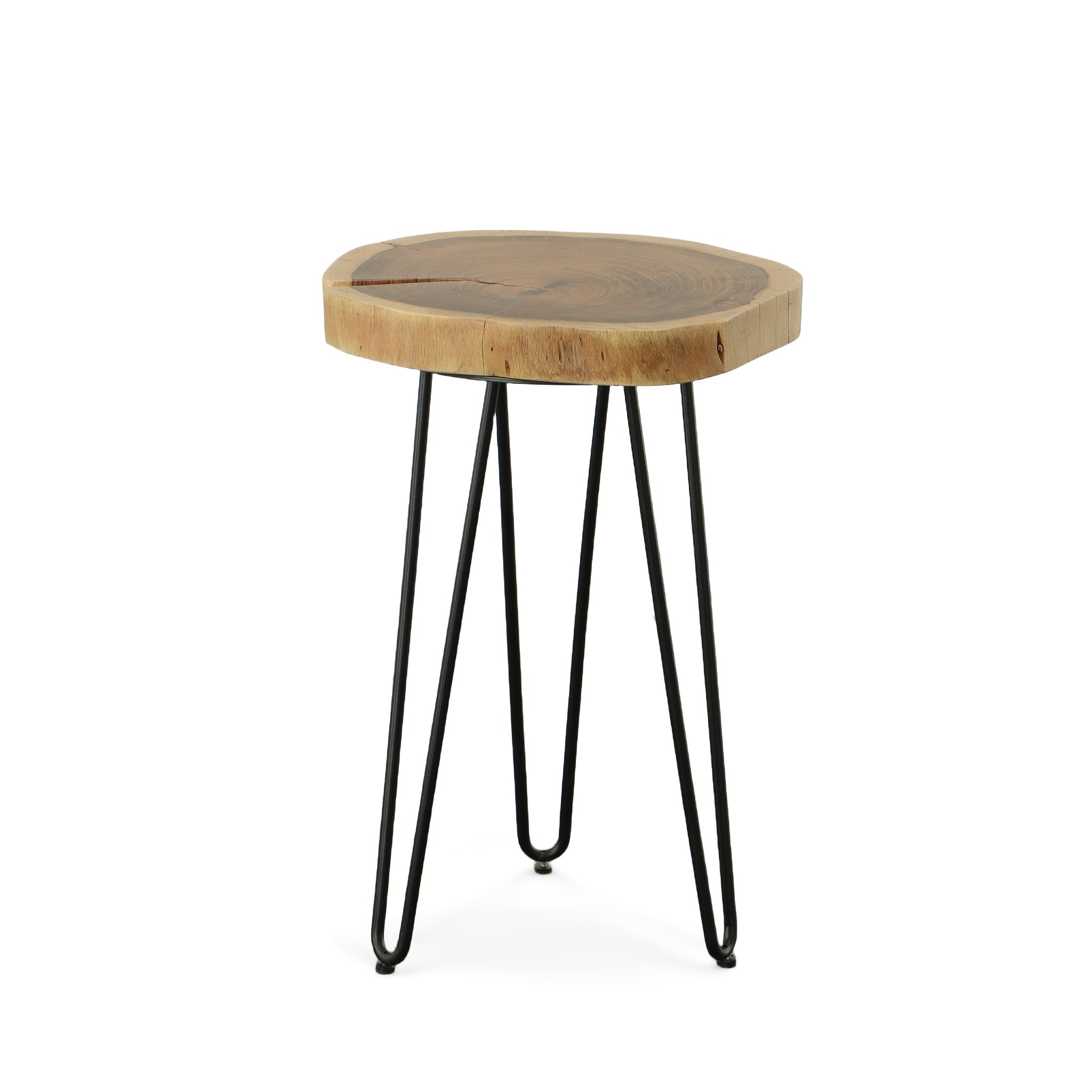 Seti Live Edge Accent Table