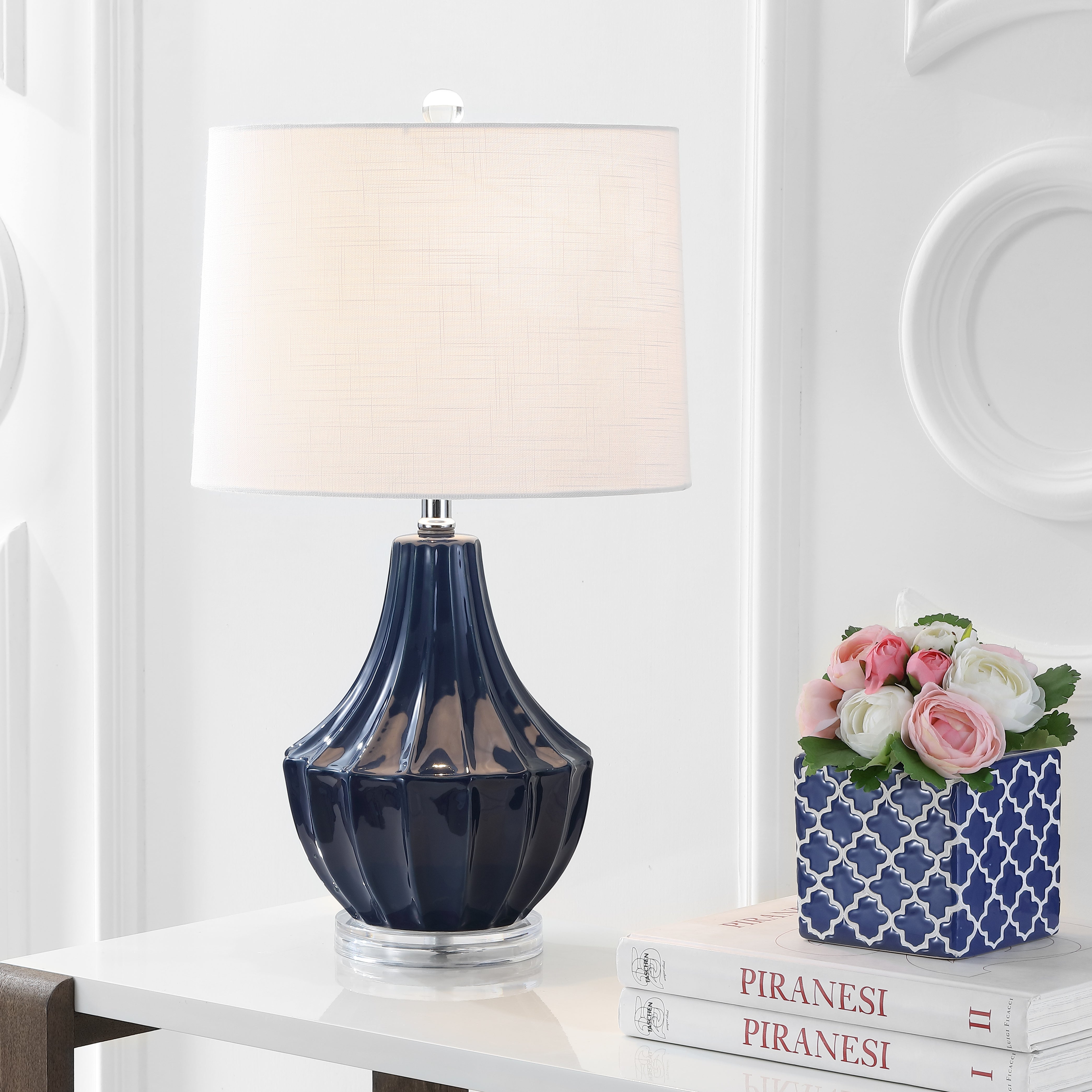 Tate Ceramic LED Table Lamp