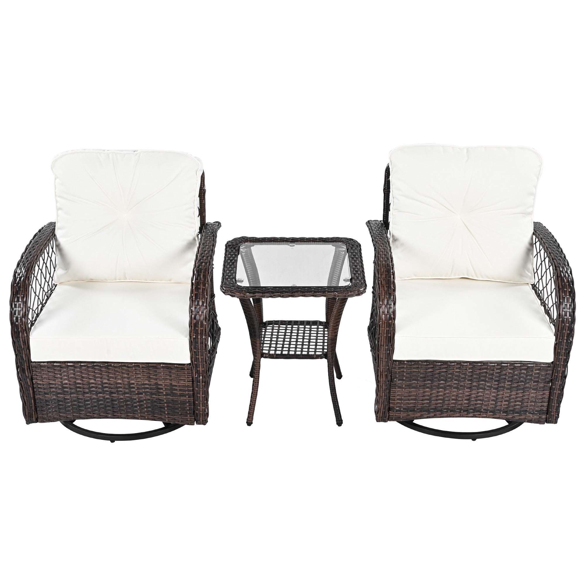 3-Piece Outdoor Chat Set