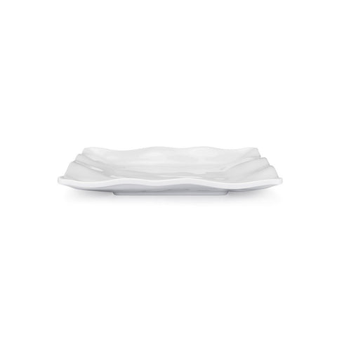 Ruffle 7.5" Square Outdoor Salad Plate